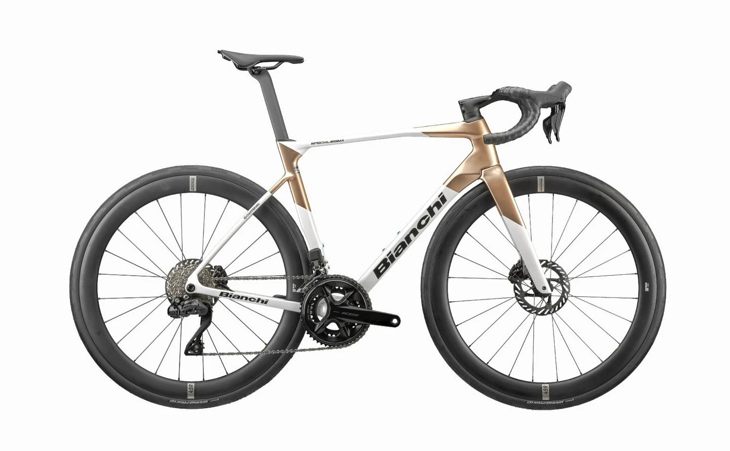 bianchi disc brake road bike Impulso Pro speed range handles everything from punchy rolling terrain to long alpine climbs Bianchi | Sprint 105 R7100