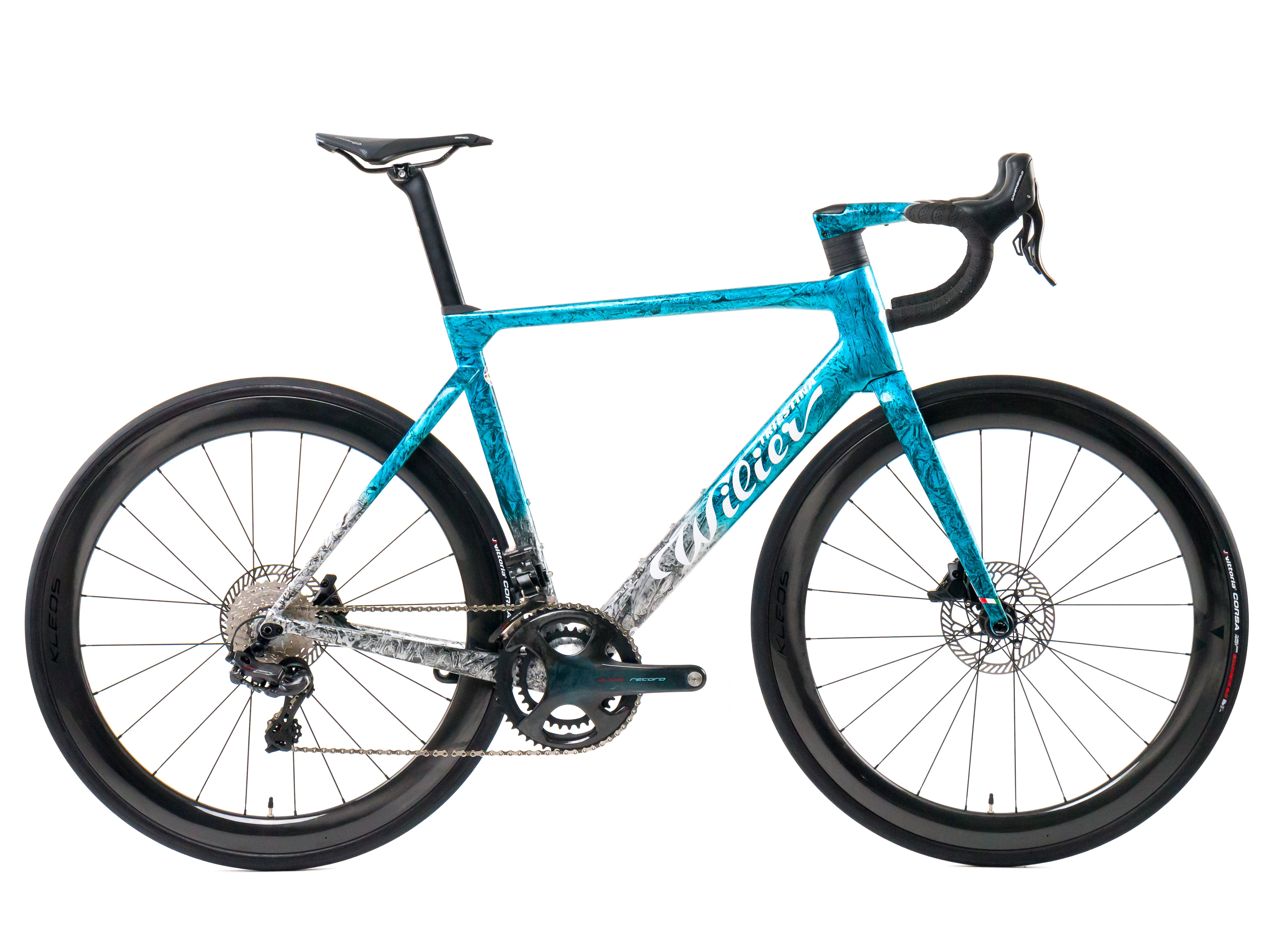 azzure rennrad Wilier Filante SLR 2024 size XL Campagnolo Super Record EPS Disc 2x12sp