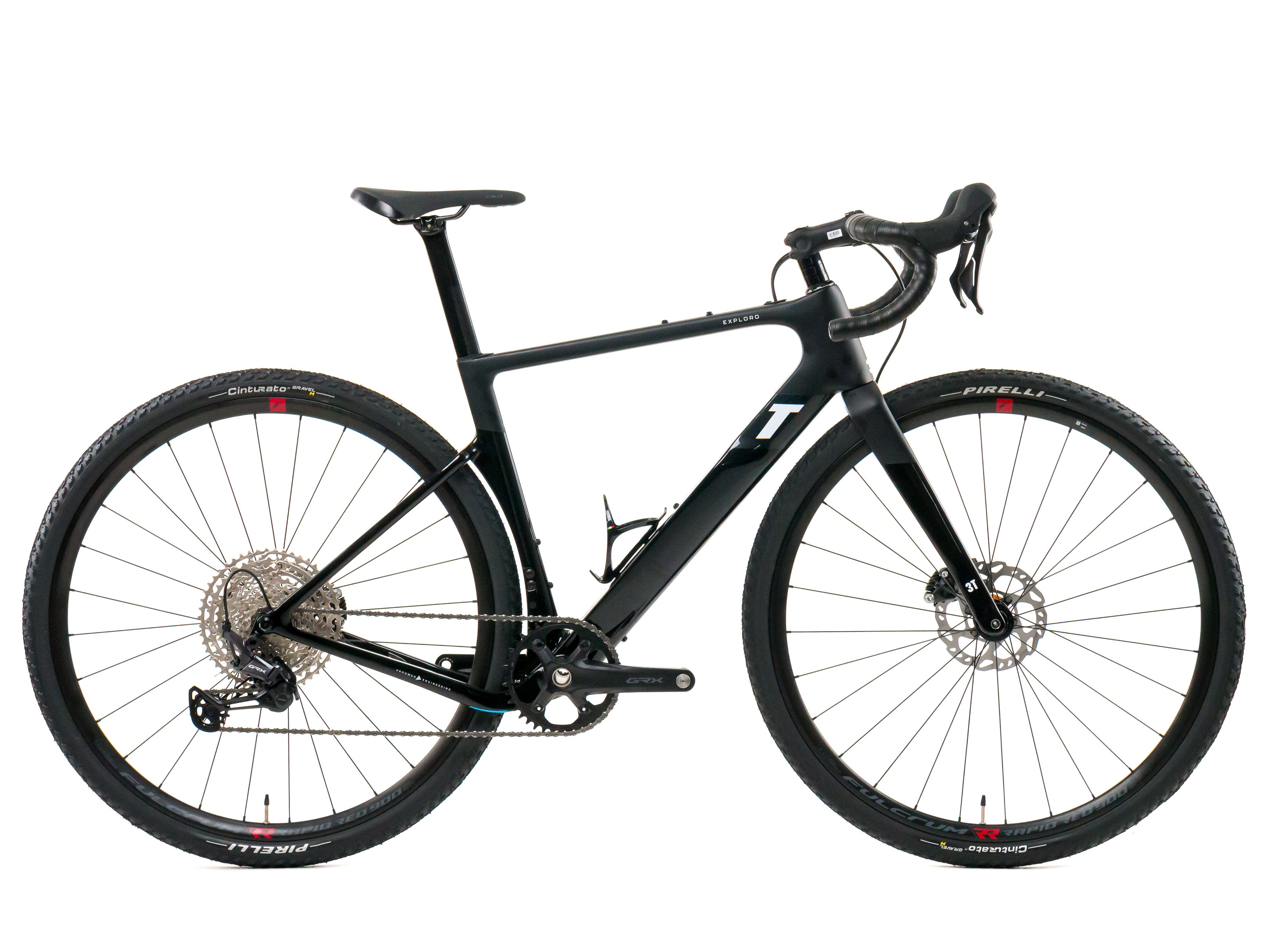 3T Exploro Racemax 2024 Shimano GRX 1x12sp Km Zero Bike-room