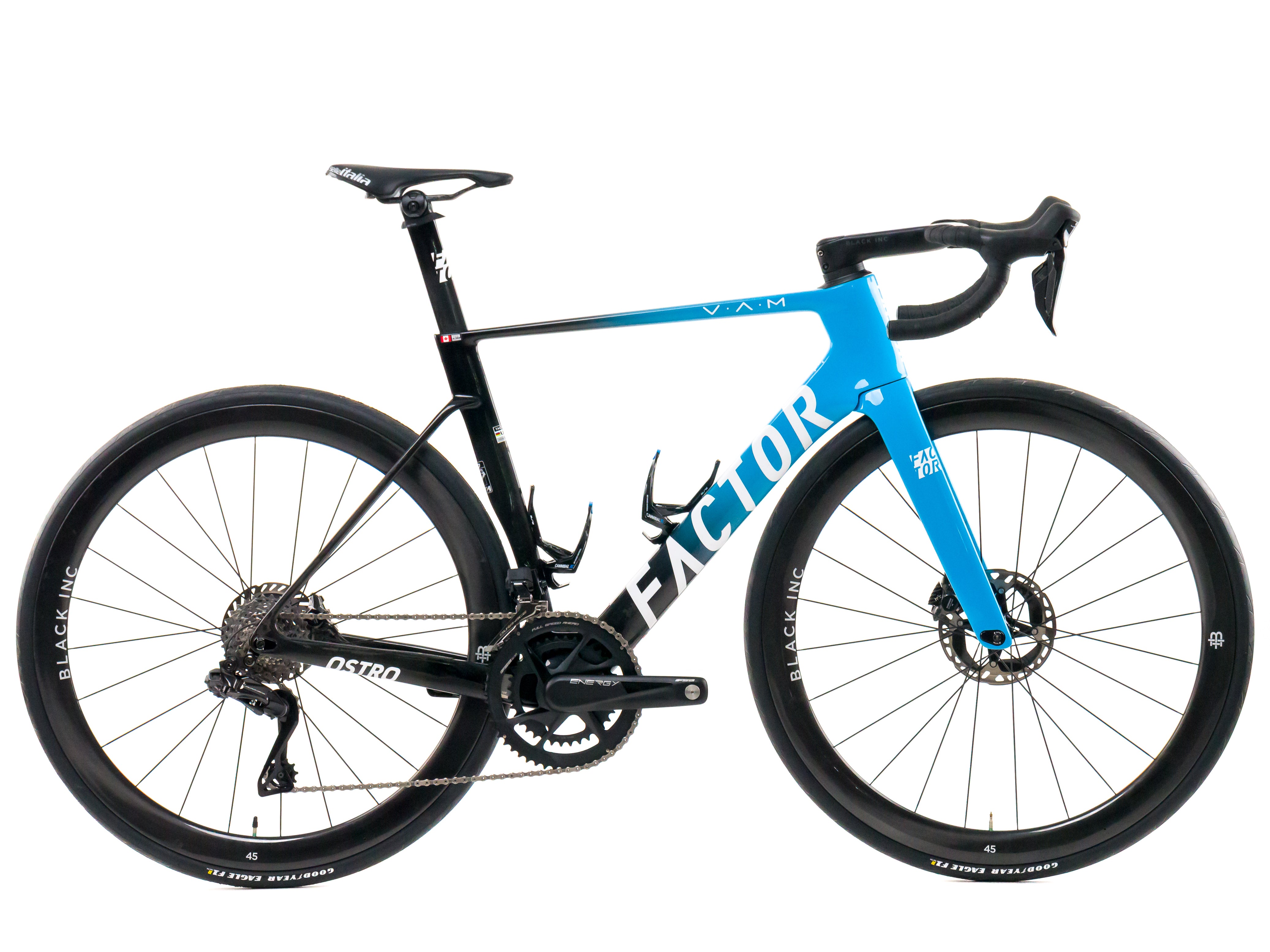 vam rennrad Factor Ostro VAM 2.0 Premier Tech G. Boivin 3 | Shimano Dura-Ace Di2 2x12sp