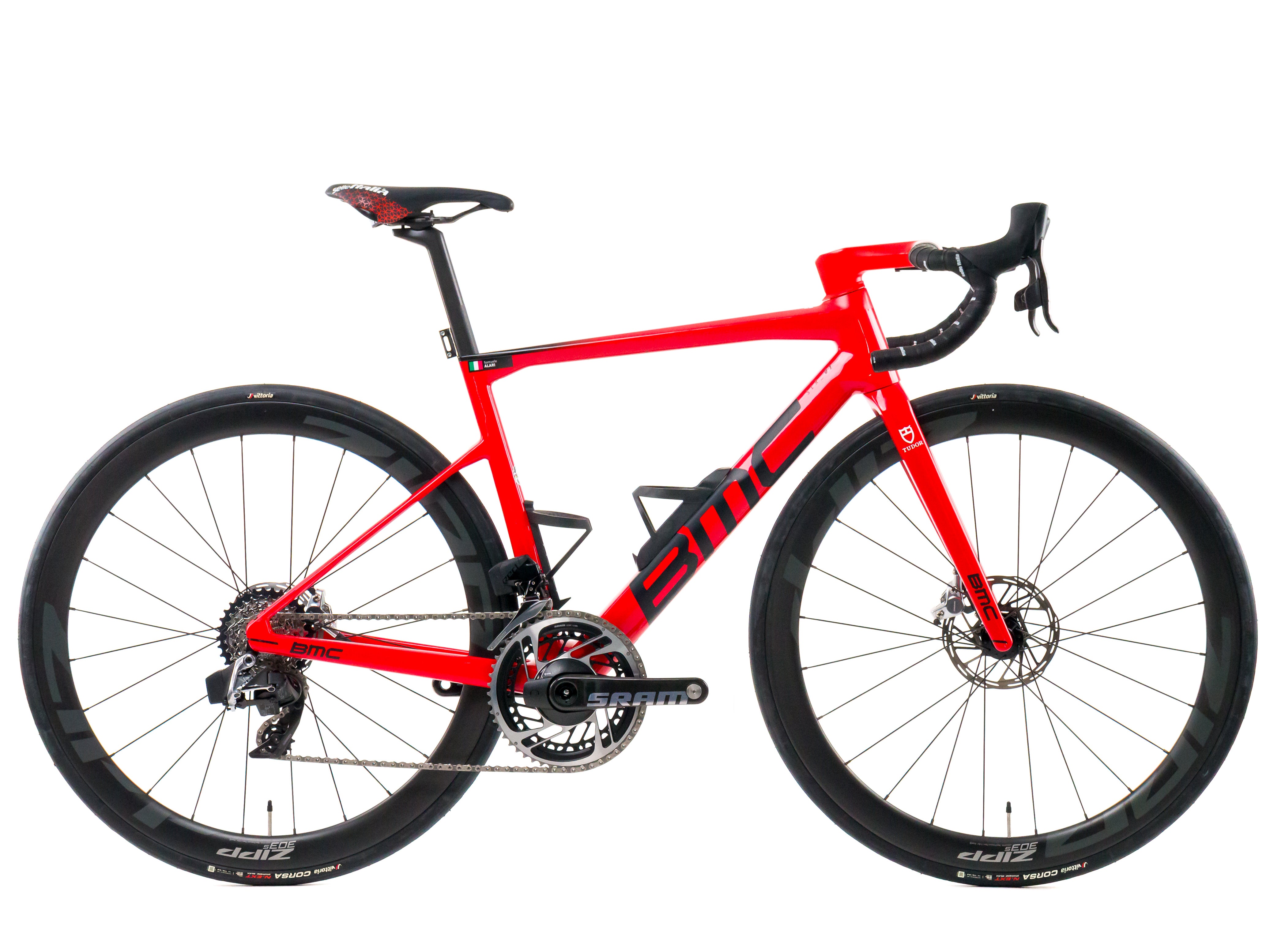 tudor rennrad team BMC Teammachine SLR01 Tudor Pro Cycling S. Alari | Sram Red eTap AXS 2x12sp