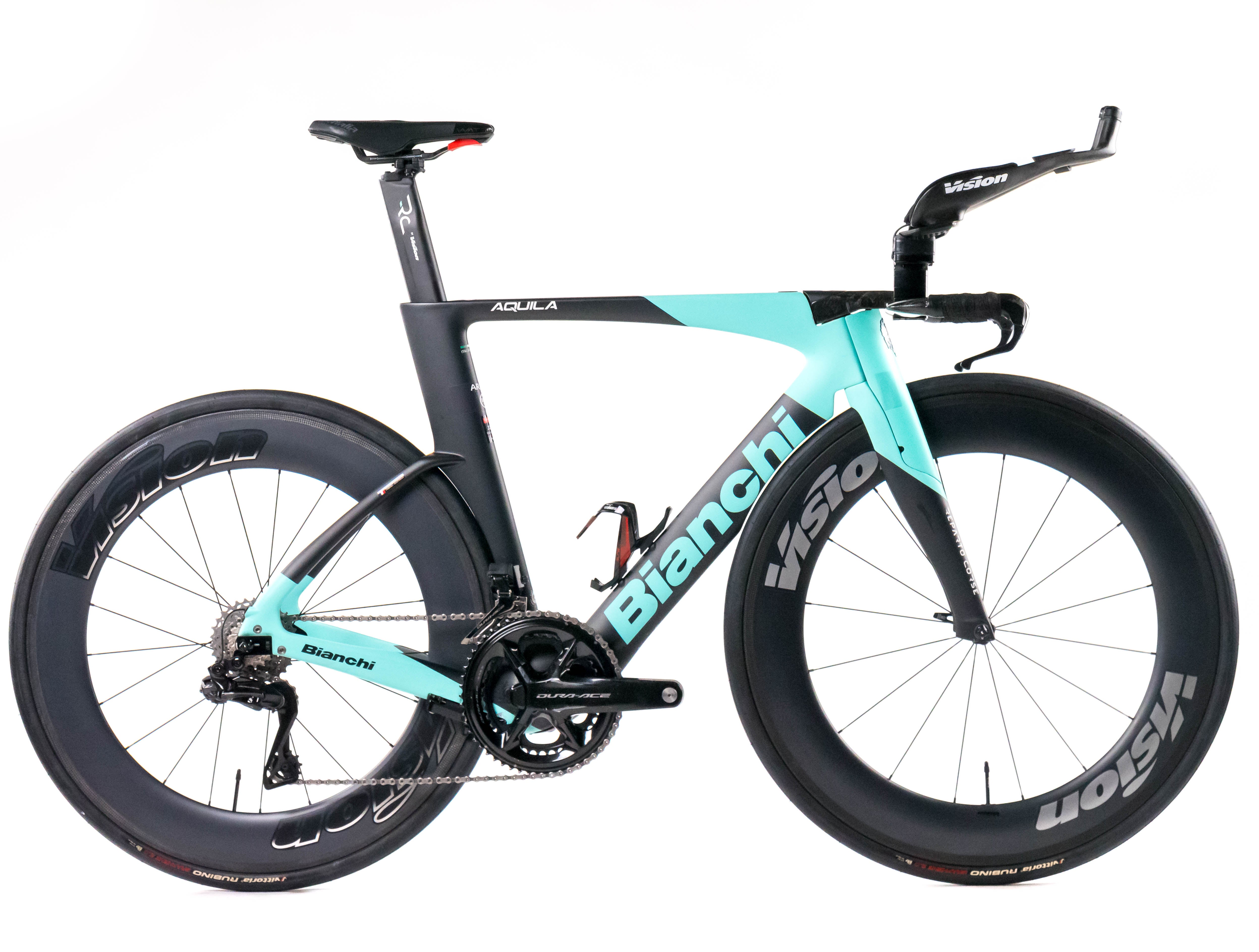 bianchi e rennrad 2024 Bianchi Aquila CV Arkéa - B&B Hotels THIBAULT GUERNALEC | Shimano Dura-Ace Di2 2x12spee