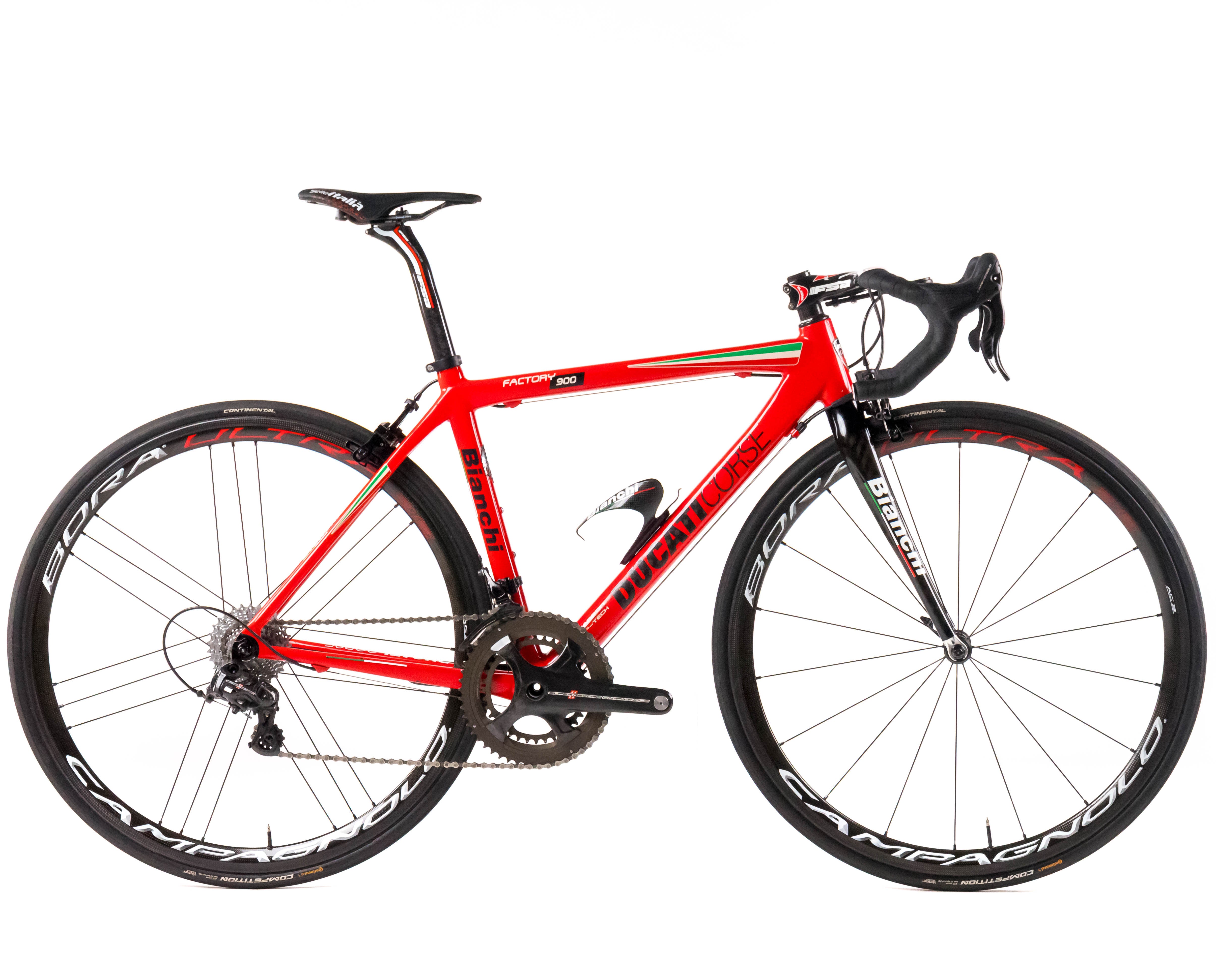 bianchi campagnolo road bike Bianchi Ducati Factor 900 2008 Campagnolo Super Record mechanical 2x11sp | Pre-Owned