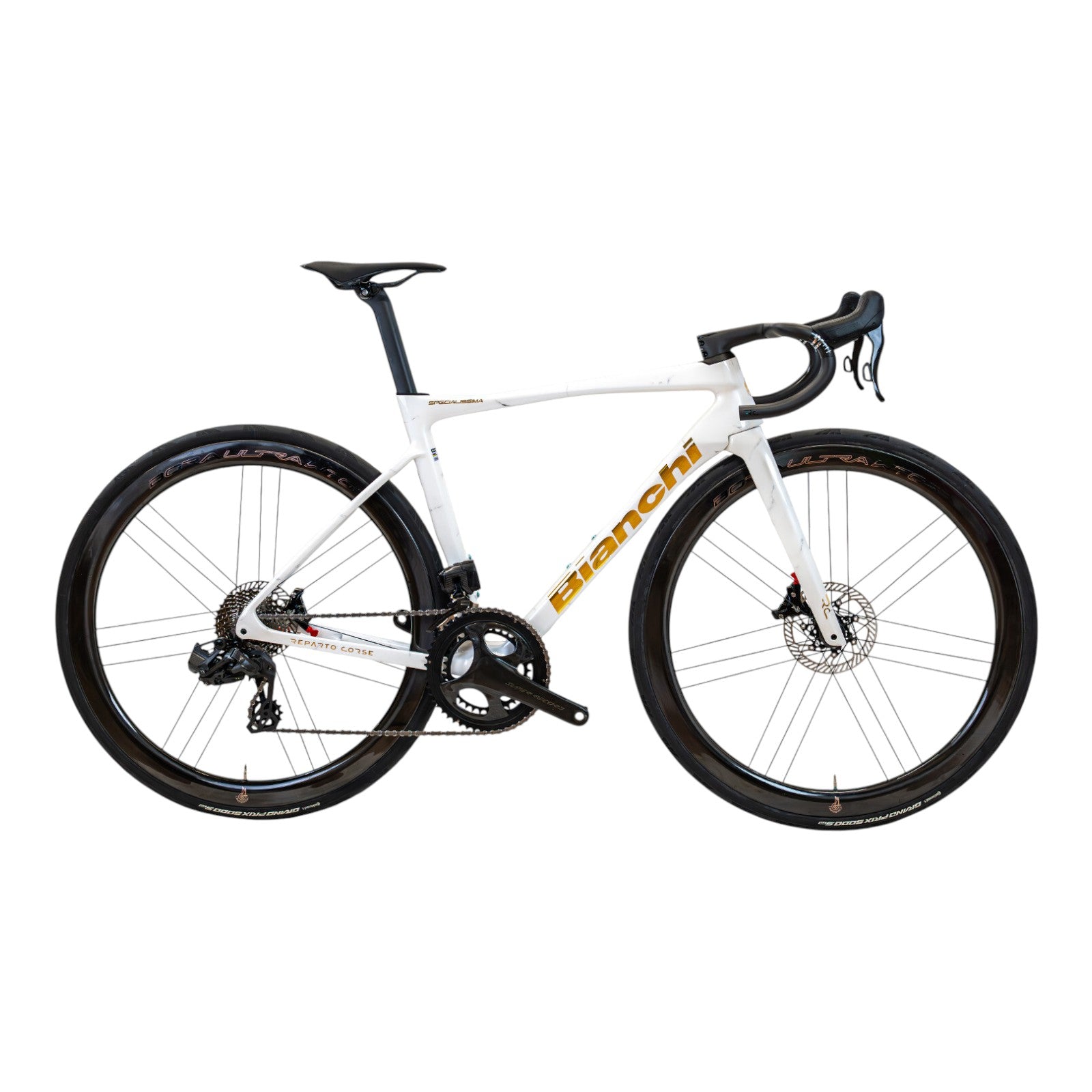 bianchi campagnolo road bike Bianchi Specialissima RC 2025 - New Campagnolo Super Record WRL 13V - Campagnolo Bora Ultra WTO 45 | null