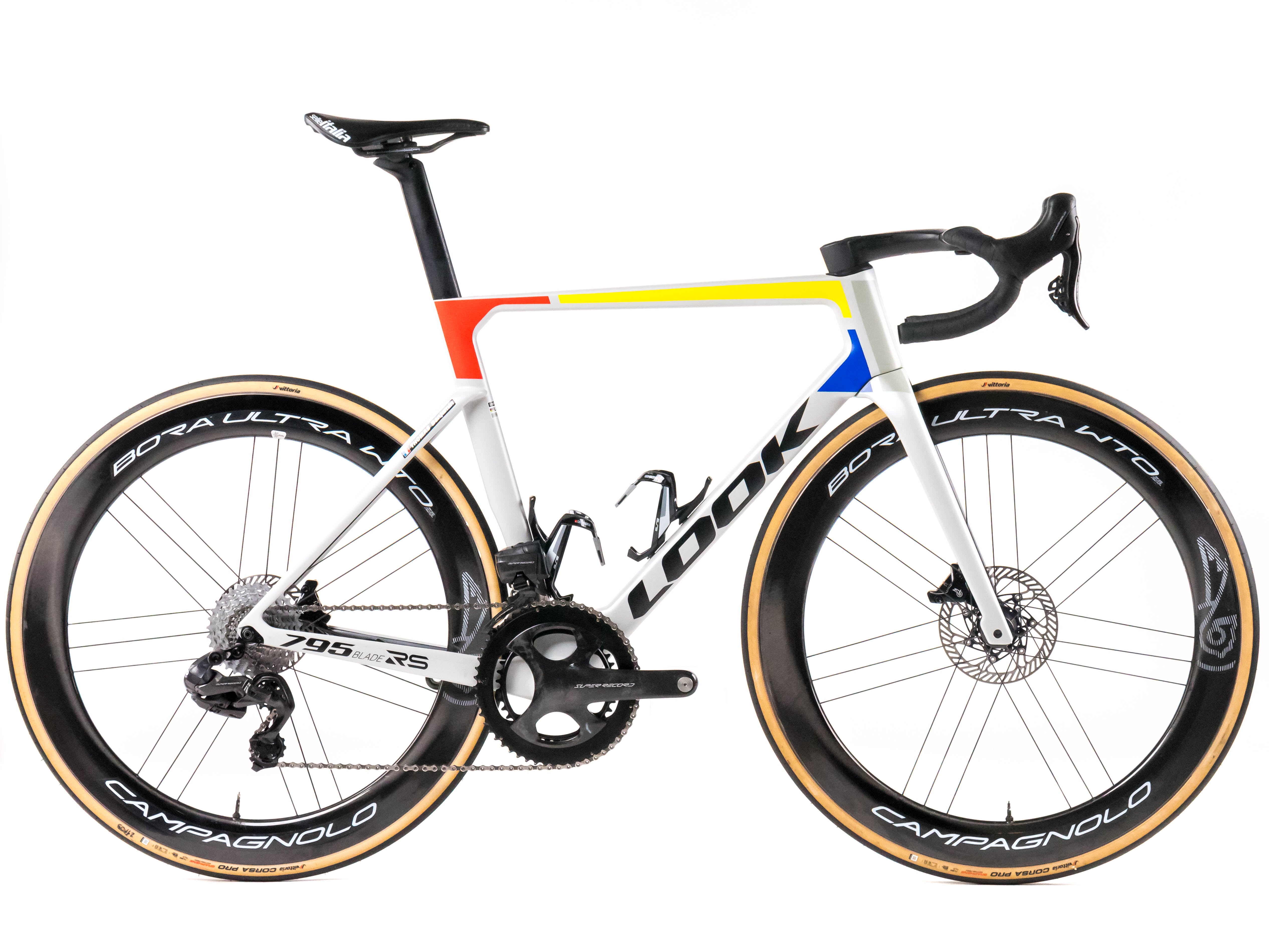 look rennräder 2020 Look 795 Blade RS Cofidis Benjamin Thomas | Campagnolo Super Record WRL 2x12s