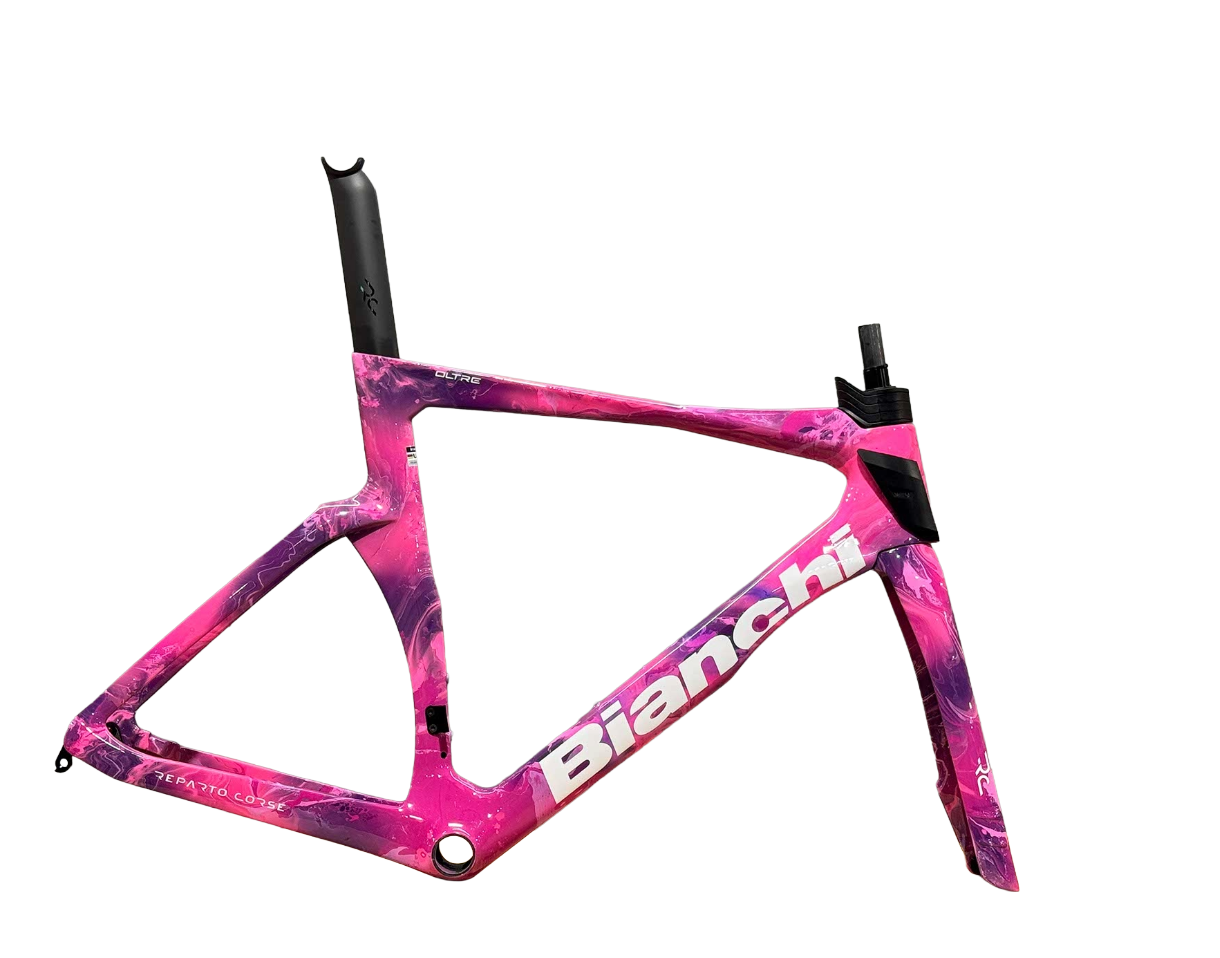 bianchi rennrad rosa Bianchi Oltre RC Miami Drip 2024 | EXCELLENT