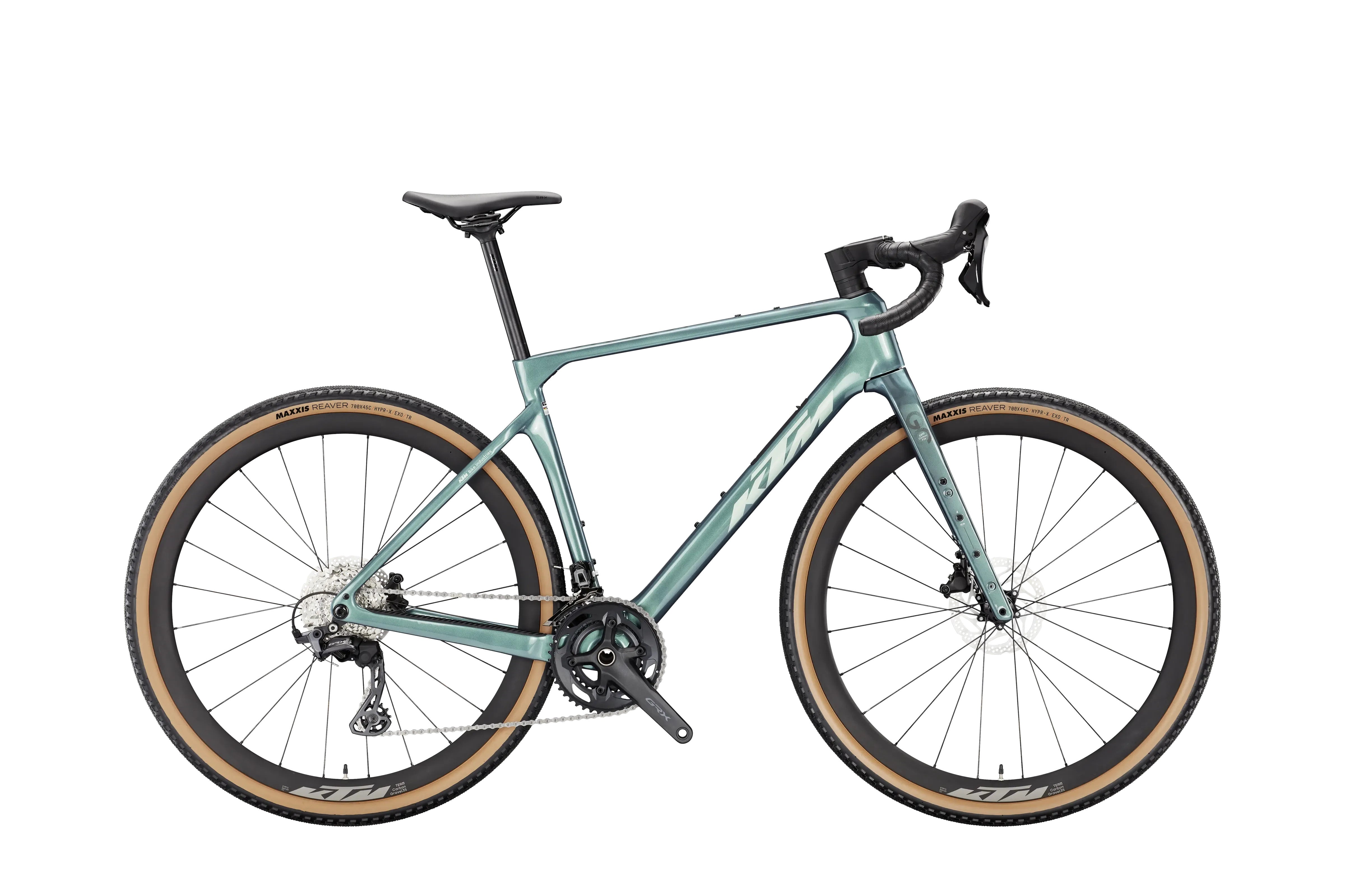 e gravel bike ktm KTM KTM GRAVELATOR ELITE 2X 2026 - Shimano GRX RX820-12 shadow+ - KTM TEAM CARBON Gravel | undefined