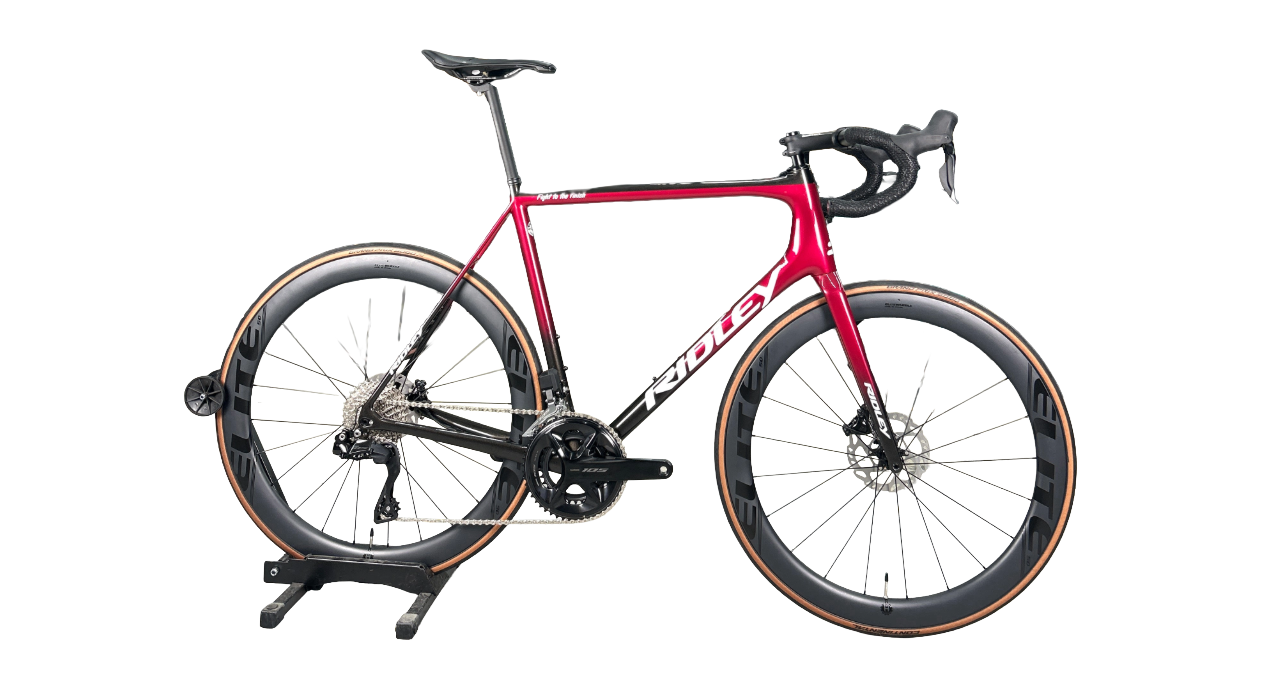 Ridley Helium SLX Di2 2025 - Shimano 105 Di2 2x12sp - Elite carbon 