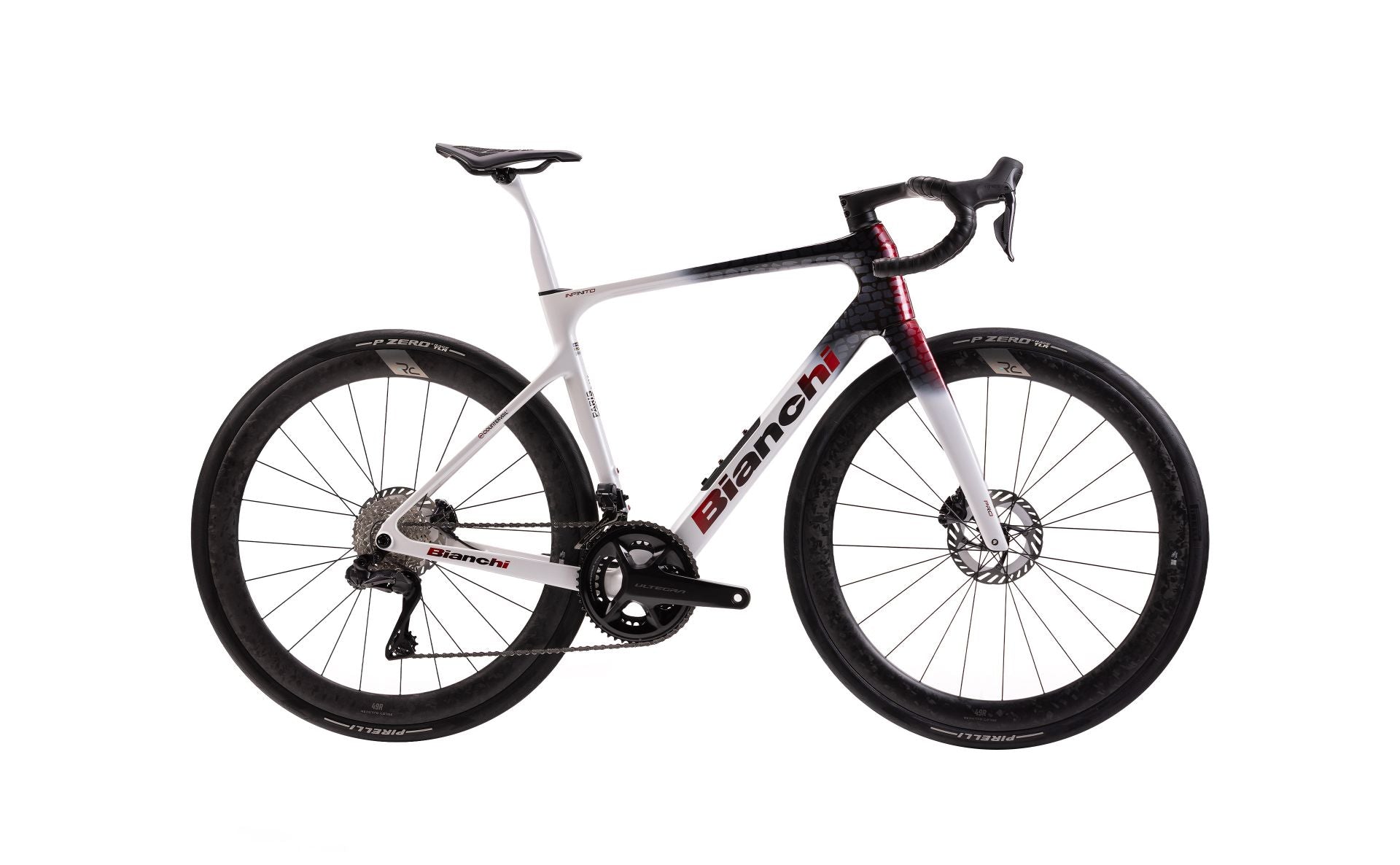Bianchi INFINITO LIMITED EDITION PARIS-ROUBAIX 2026 - SHIMANO ULTEGRA DI2 2X12