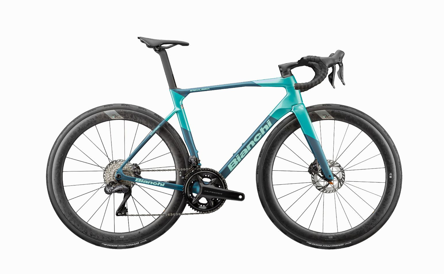 Bianchi SPECIALISSIMA PRO 2026 - SHIMANO ULTEGRA DI2 - Bianchi RC 49R 25-622, altezza profilo 49 mm | null