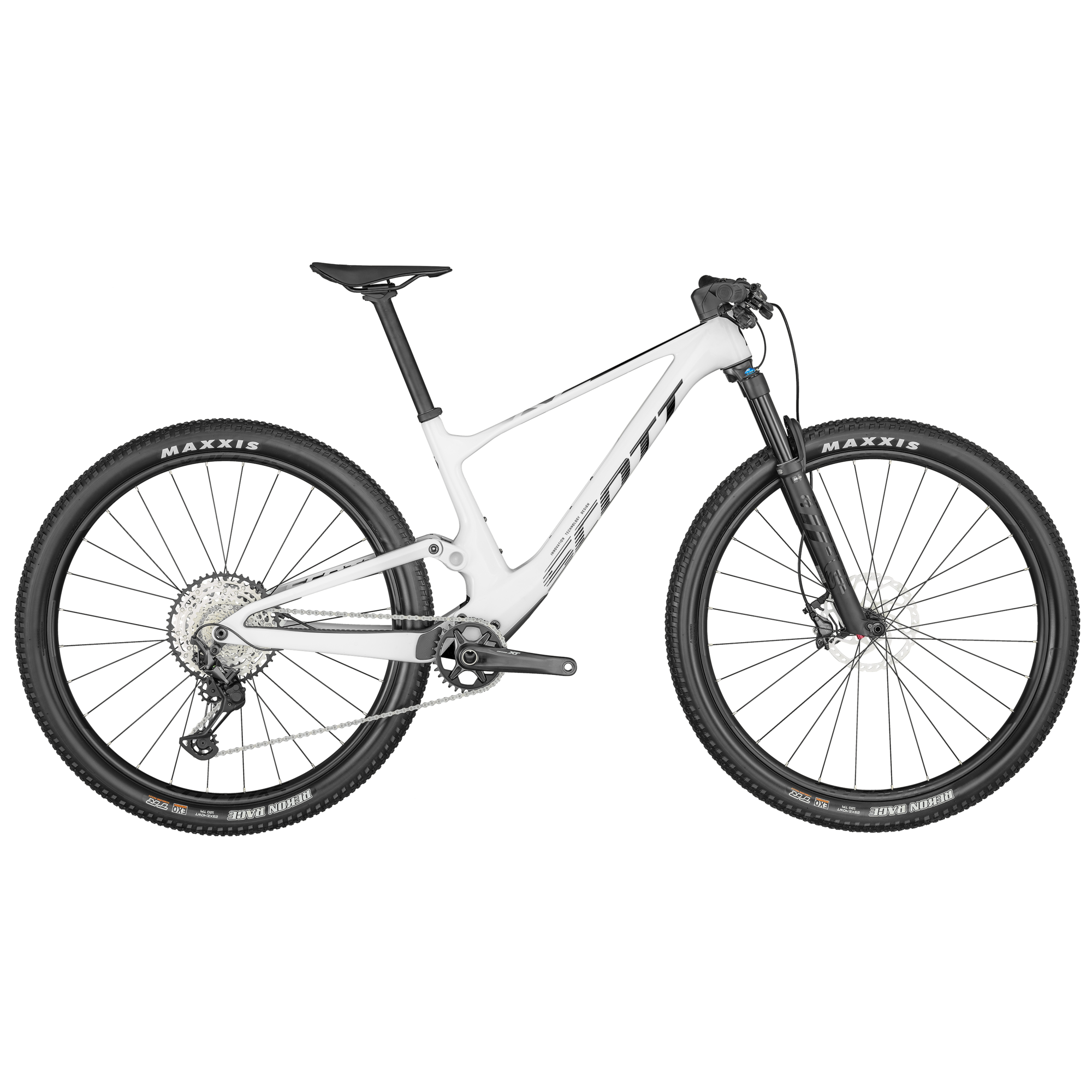 Scott Spark RC Team white 2024 - Shimano XT 1x12sp