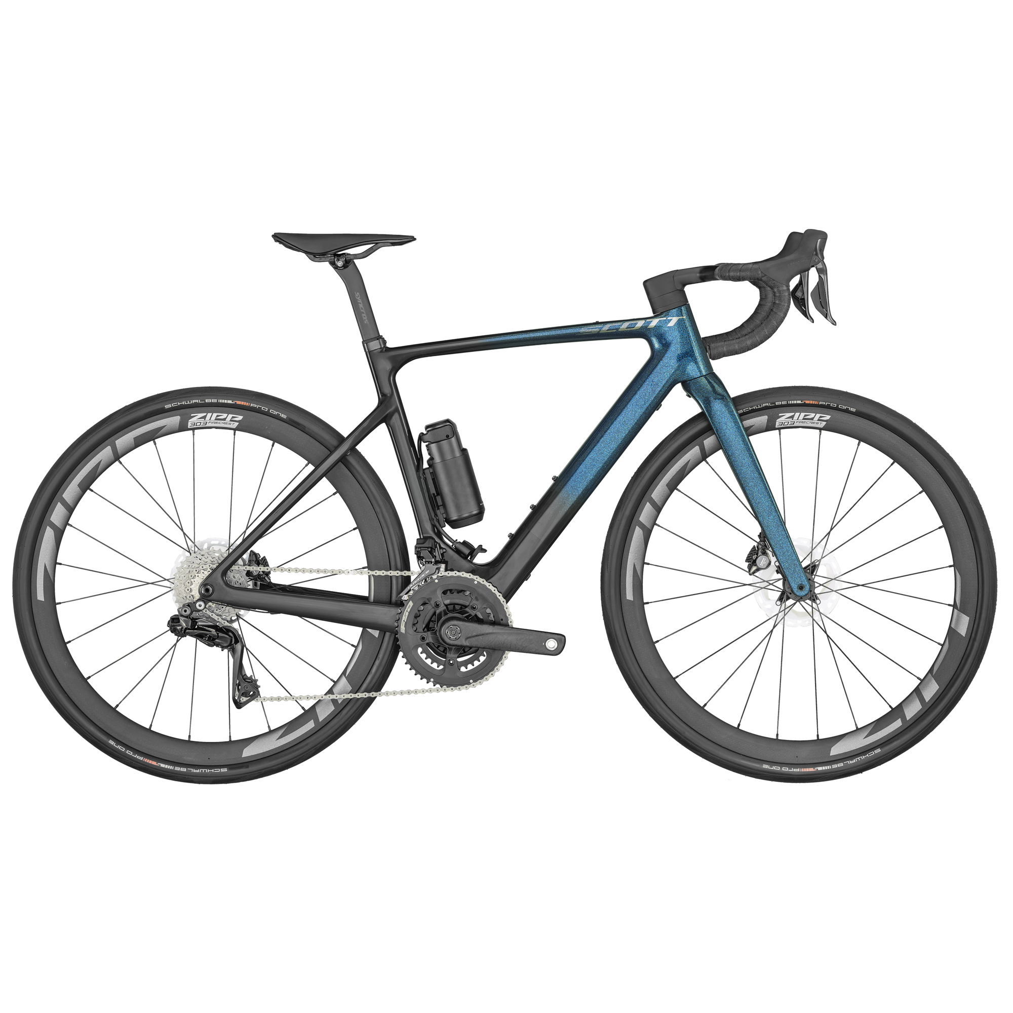 Scott Solace eRIDE 10 2024 - Shimano Dura-Ace Di2 2x12sp - Zipp 303 Firecrest | EXCELLENT
