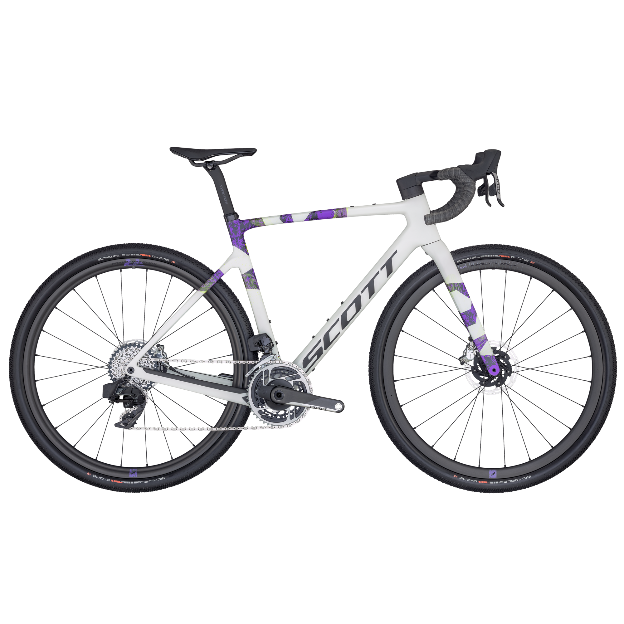 sram red gravel bike Scott Addict Gravel RC 2025 - Sram Red AXS 2x12sp - Fulcrum Rapid Red | EXCELLENT