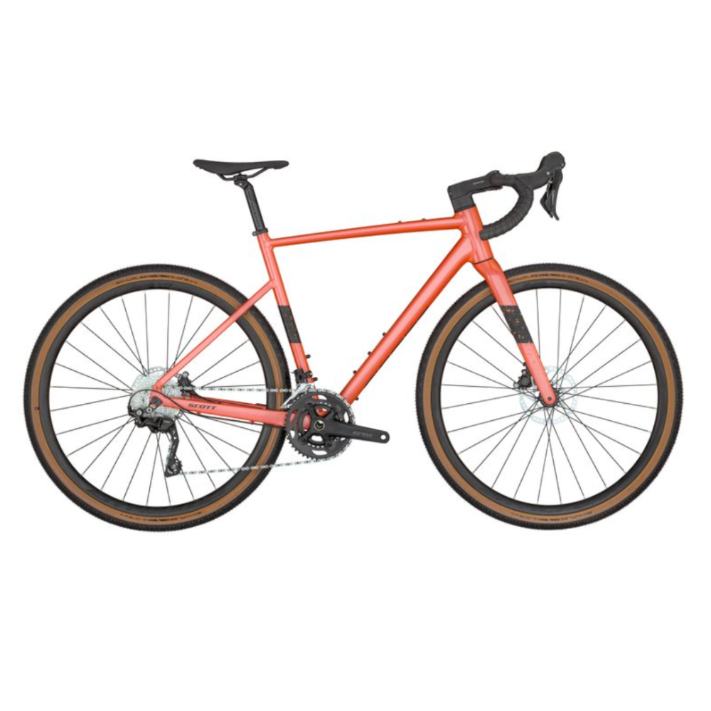 gravel bike race 2024 Scott Speedster Gravel 40 orange 2024 - Shimano GRX 2x10sp - Syncros Race X25 | EXCELLENT
