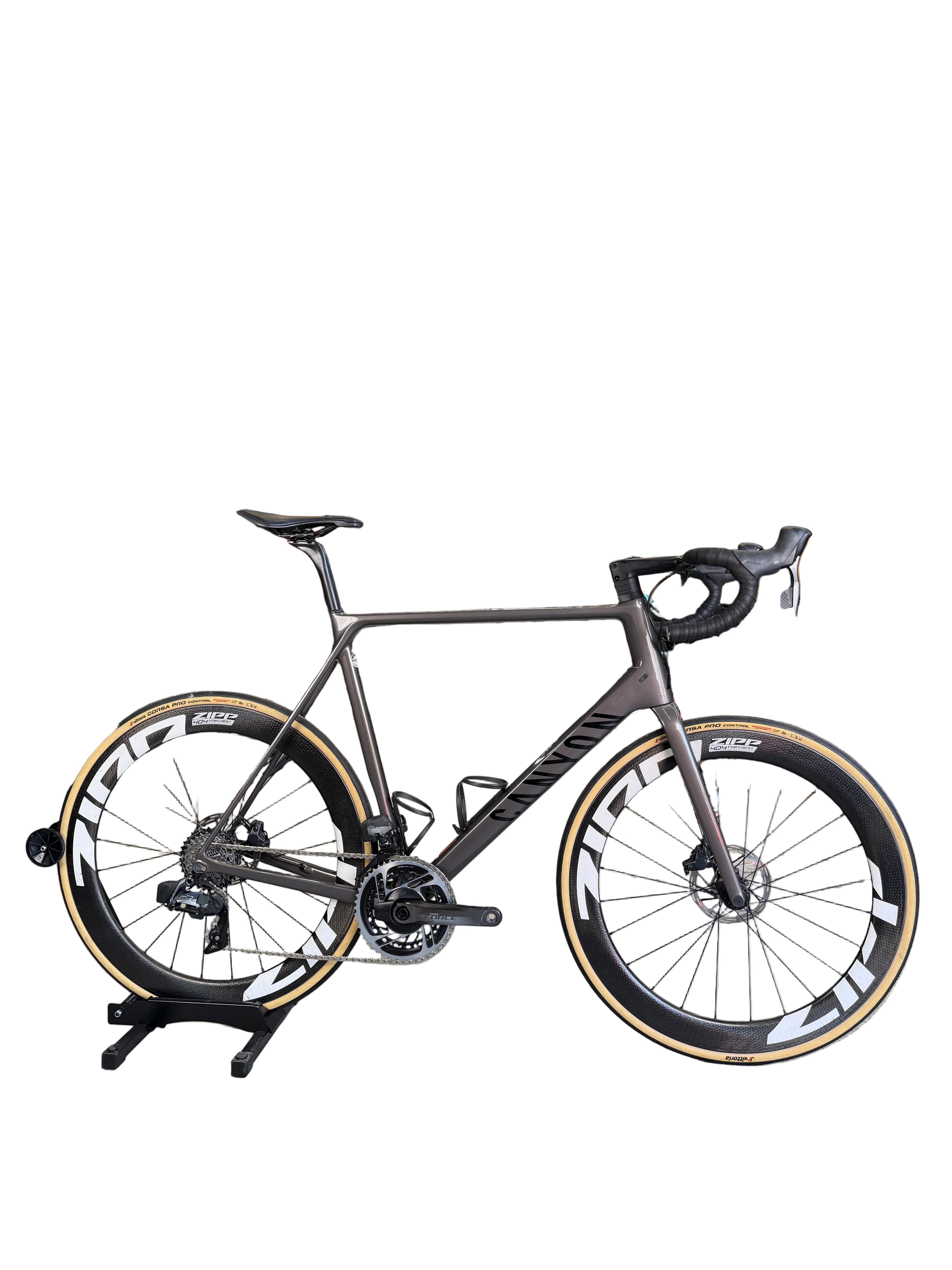 Canyon Ultimate CF SL 8 LTD - SRAM Force AXS 2x12sp - Zipp Firecrast 404 carbon wheelset | PRE-OWNED