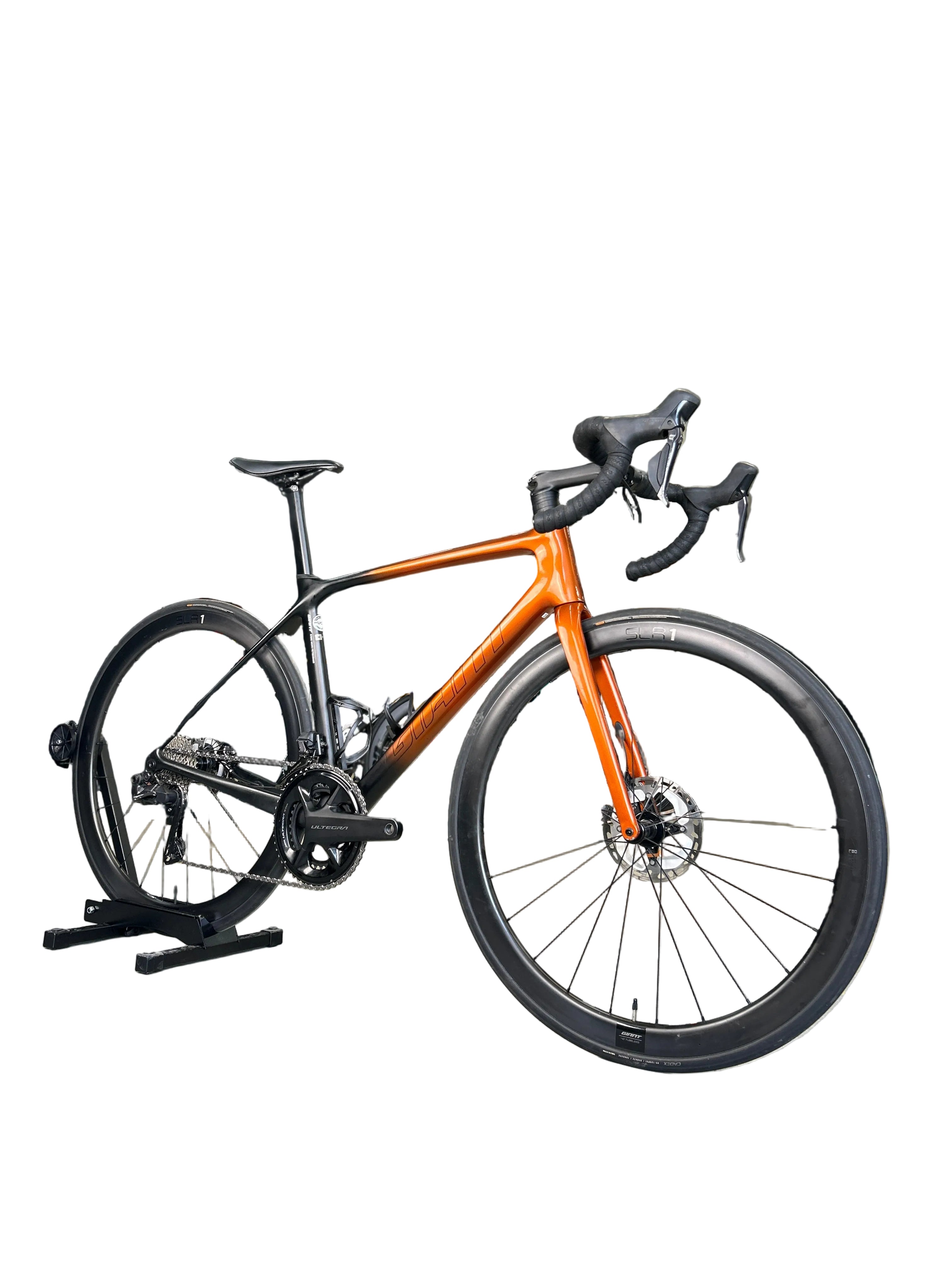 giant bicycle orange Giant TCR Advanced Pro Disc 0 2023 - Shimano Ultegra Di2 2x12sp - Giant SLR 2 36 Carbon | PRE-OWNED
