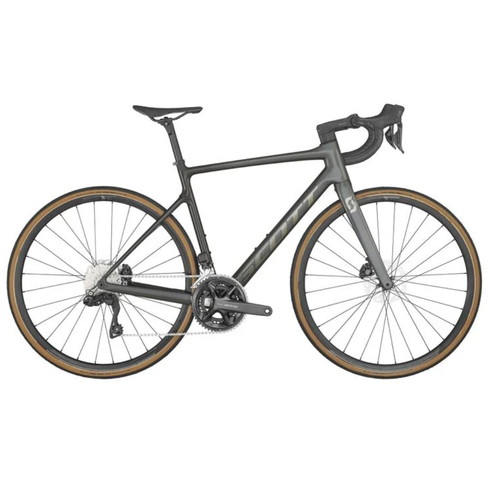 Scott Addict 20 2023 - Shimano 105 DI2 - Syncros RP2.0 Disc 28 Front / 28 Rear Syncros Axle / Removable Lever with Tool | EXCELLENT