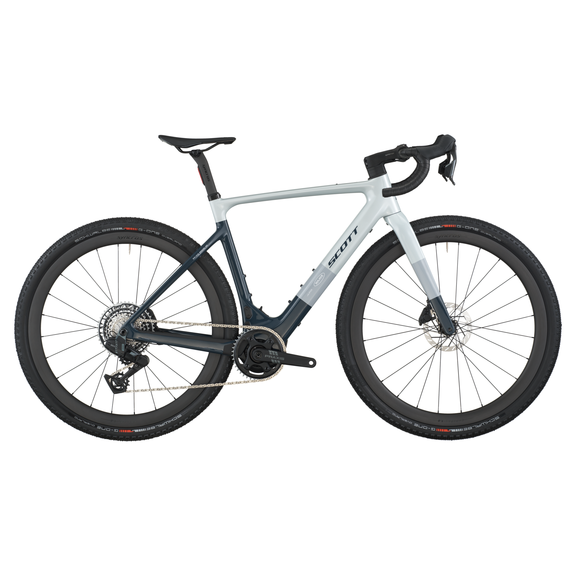 Scott Solace Gravel eRIDE 20 2023 - Sram Rival eTap AXS 1x12sp - Syncros Capital 1.0 40e Disc 24 Front 12x100mmTA /24 Rear 12x142mmTA | EXCELLENT