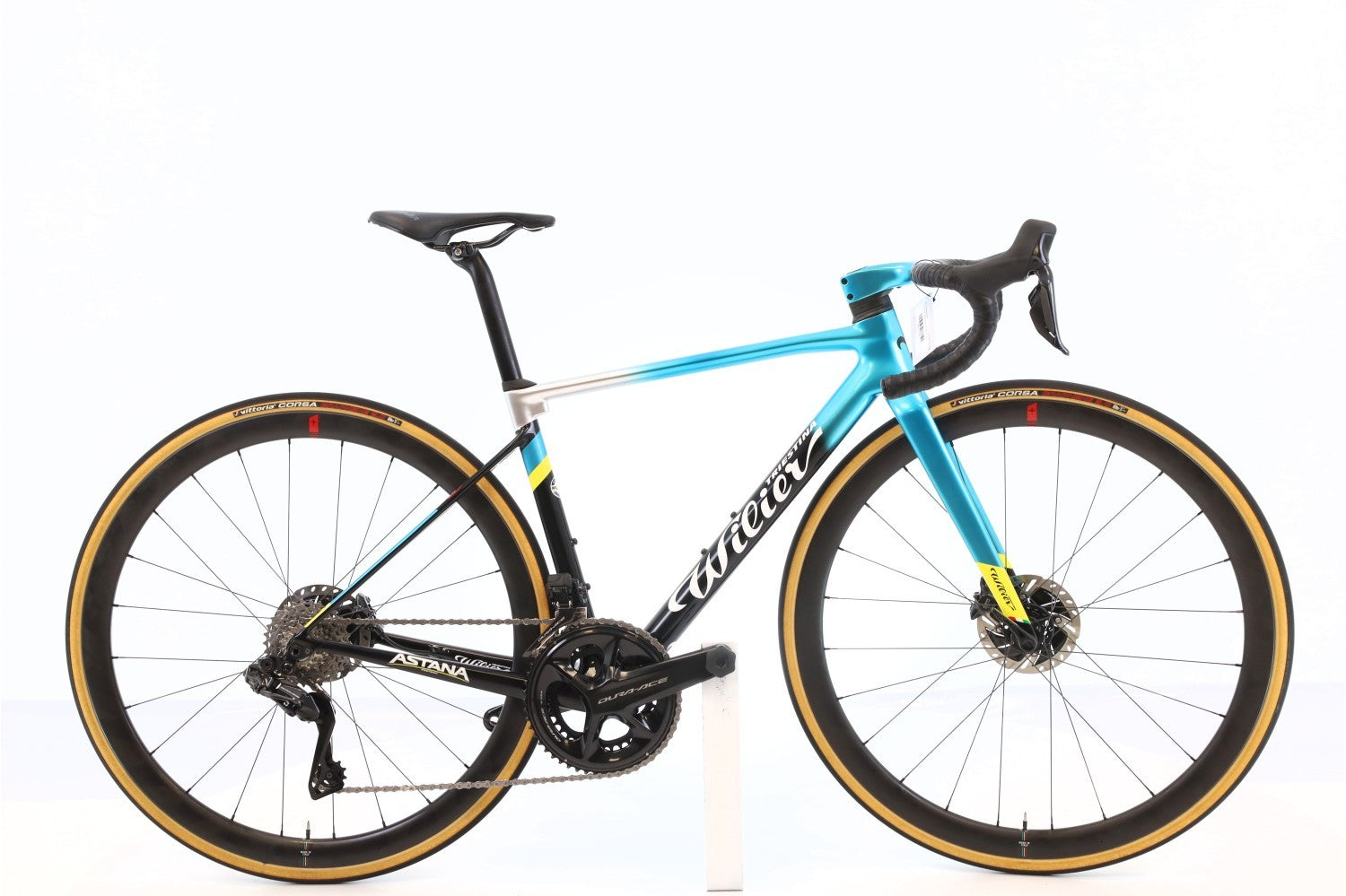 Wilier Zero SLR Astana 2020 - Shimano Dura-Ace Di2 2x12sp - Wilier SL R38 | PRE-OWNED