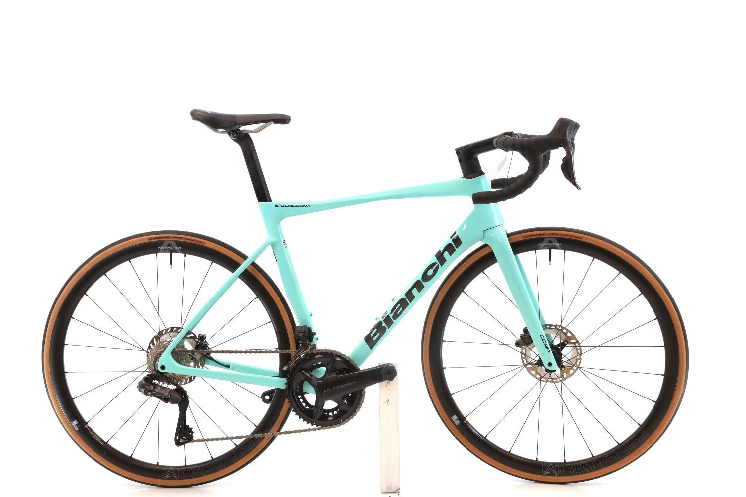 Bianchi Specialissima Comp 2024 - Shimano Ultegra Di2 2x12sp - Velomenn Palladium | PRE-OWNED