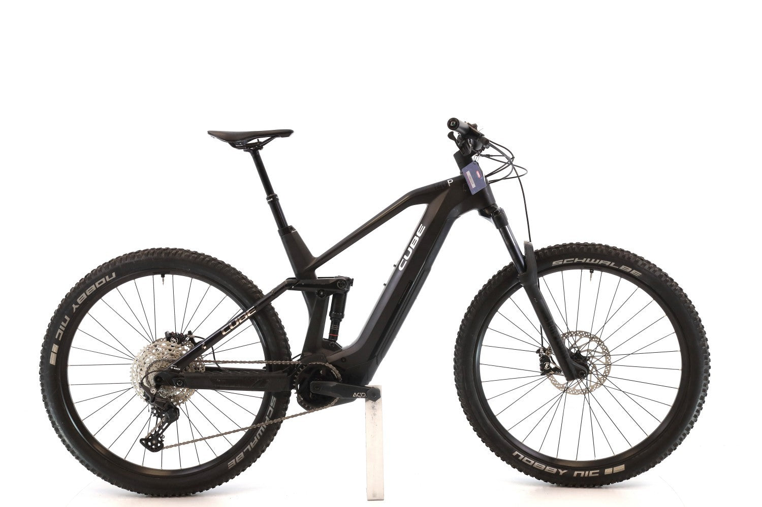 Cube Stereo Hybrid 140 HPC Pro 2022 - Shimano Deore - Cube Aluminium | PRE-OWNED