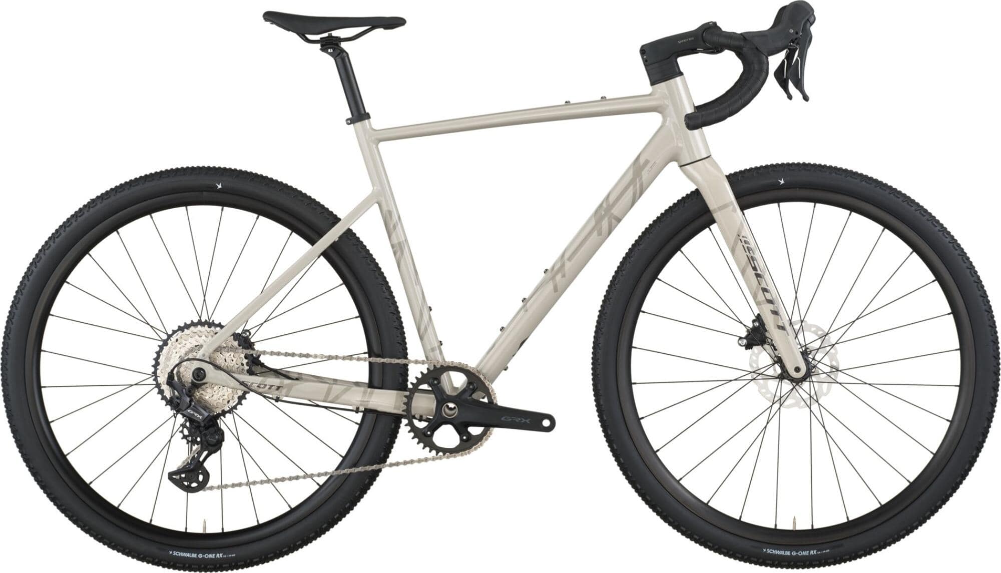 Scott Speedster Gravel 10 taupe beige 2026 - Shimano GRX RD-RX822 GS, 12 Speed