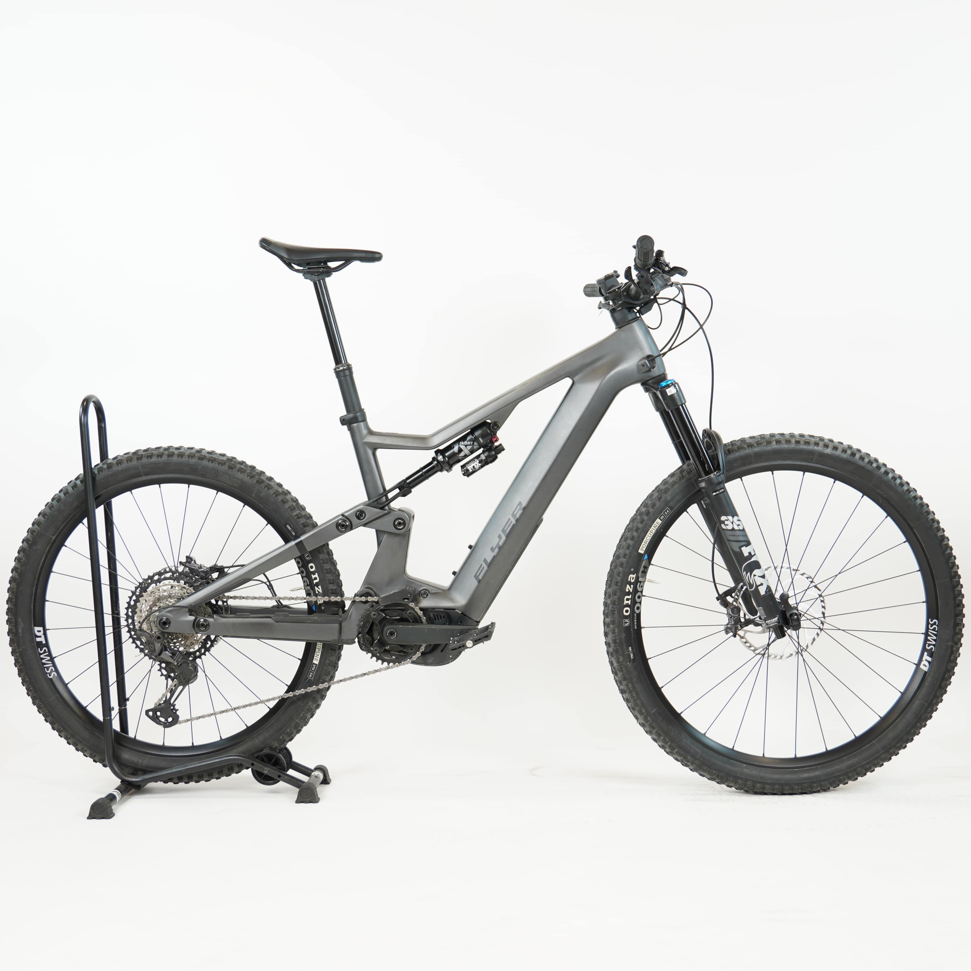 Flyer Uproc X 8.70 FS Black 2022 - Shimano XT 12 speed - DT Swiss H 1900 | Well Loved Condition