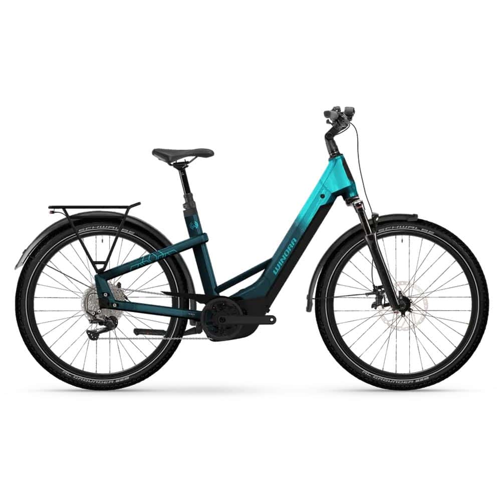 winora fahrrad gebraucht Winora Yakun X12 Low 2025 - Shimano Deore RD-M6100-SGS 12s - Schwalbe Al Grounder Performance | Very Good Condition