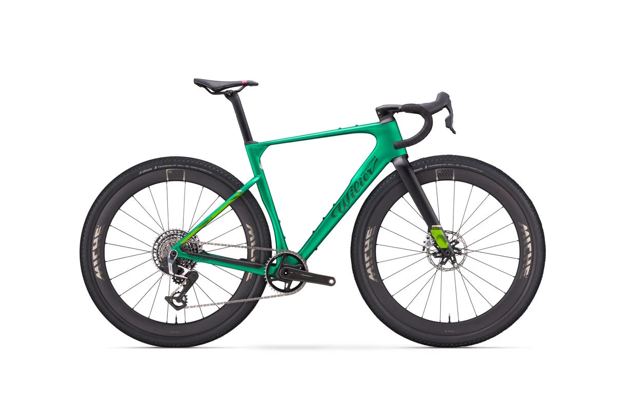 Wilier Triestina Rave SLR ID2 2027 - SRAM RIVAL XPLR AXS E1 1x13sp - MICHE STERRATO M | EXCELLENT