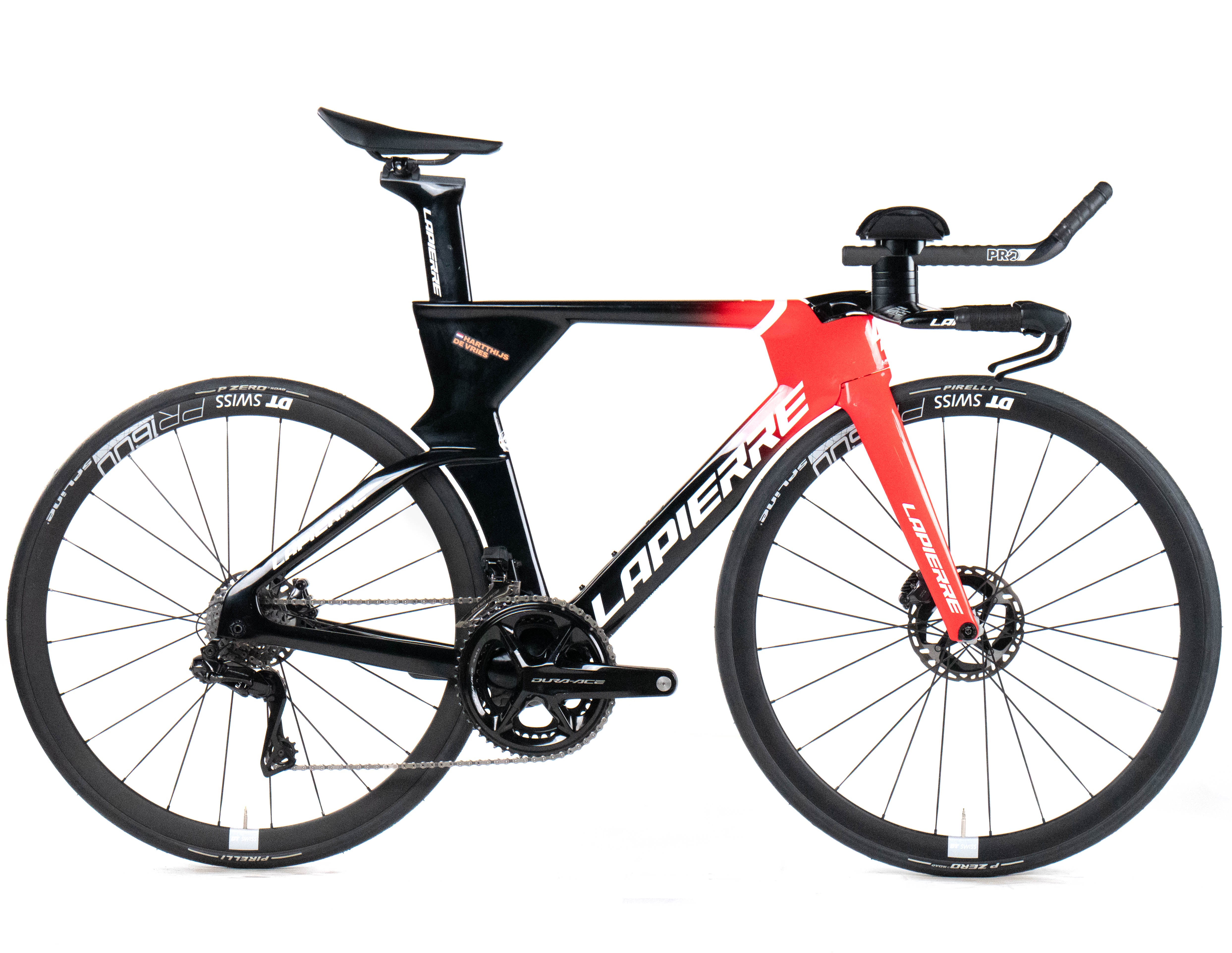 fahrrad de vries Lapierre Aerostorm 2024 Hartthijs de Vries size M Team Unibet Rose Roc – Bikeroom