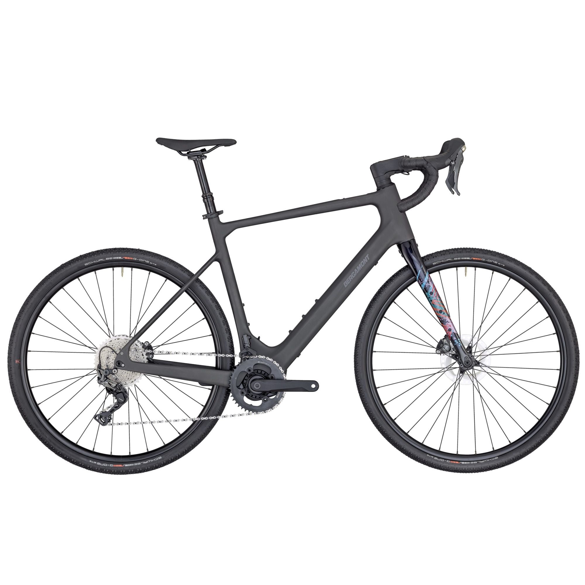 Bergamont E-Grandurance Elite 2024 - Shimano GRX 1x12-speed - Syncros RP 2.0 wheelset | EXCELLENT