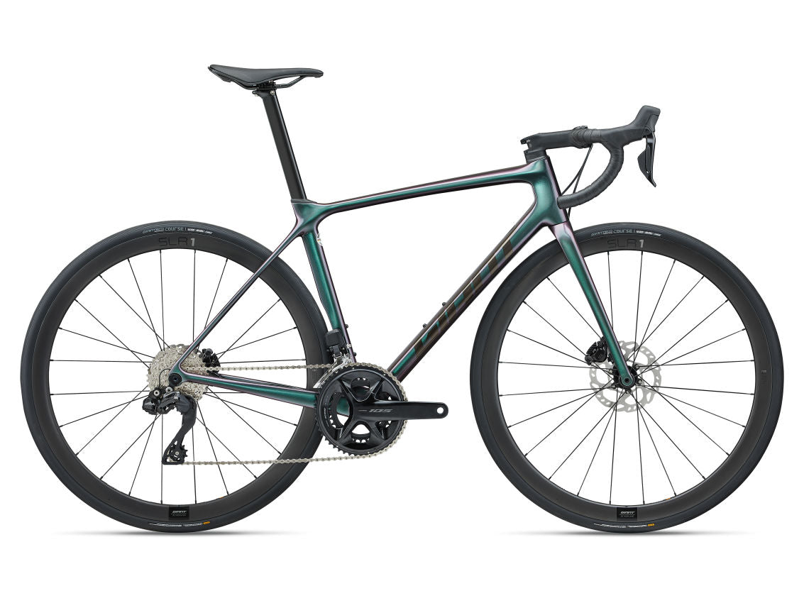 giant tcr rennrad Giant TCR Advanced Pro Disc 1 Di2 2024 - Shimano 105 Di2 12sp - Giant SLR 1 36 Carbon | null