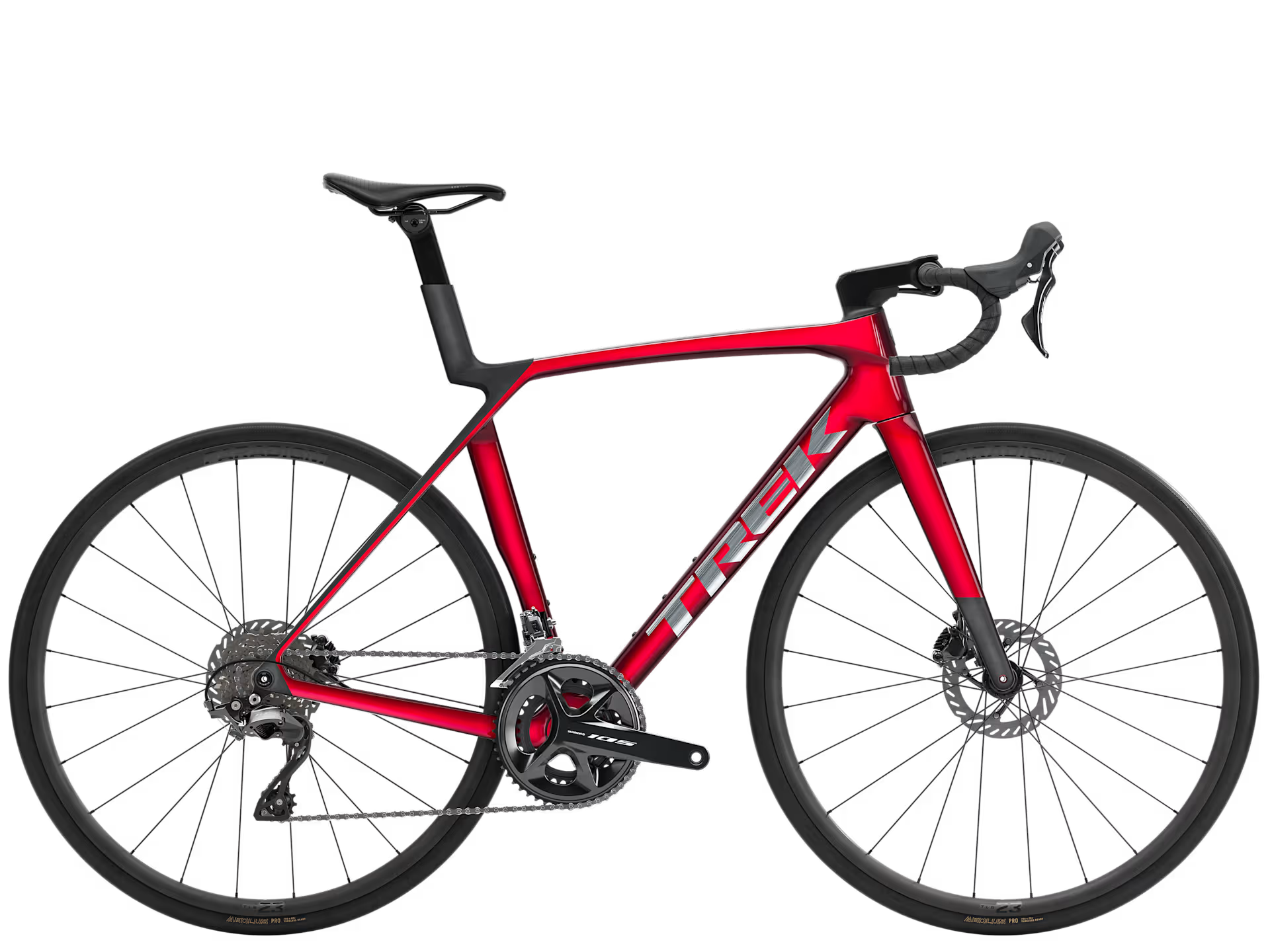Trek Madone SL5 2026 - Shimano 105 2x12sp - Bontrager Paradigm 23 Trek Madone SL5 2026 - Shimano 105 2x12sp - Bontrager Paradigm 23