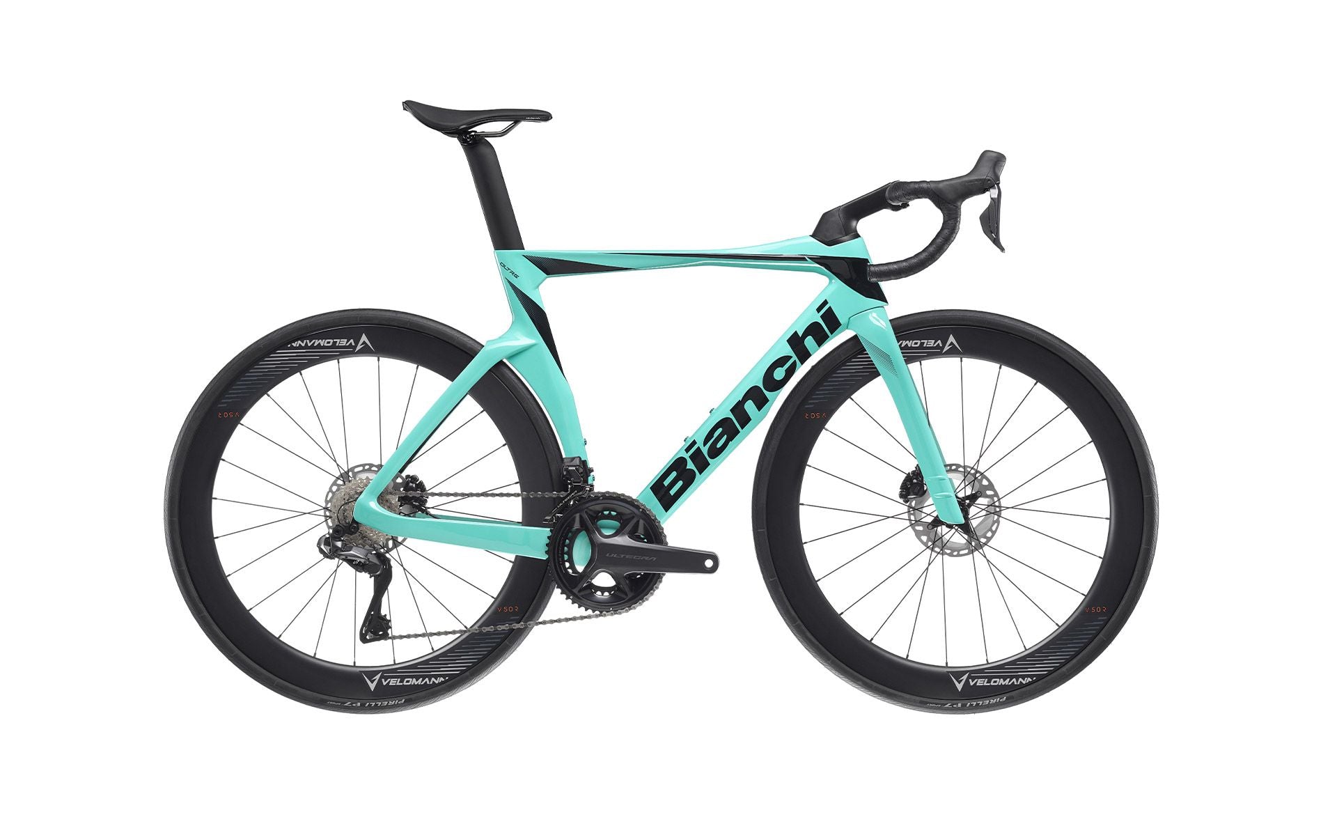 Bianchi Oltre COMP 2023 - Shiamno Ultegra Di2 12sp - Velomann V50R | null