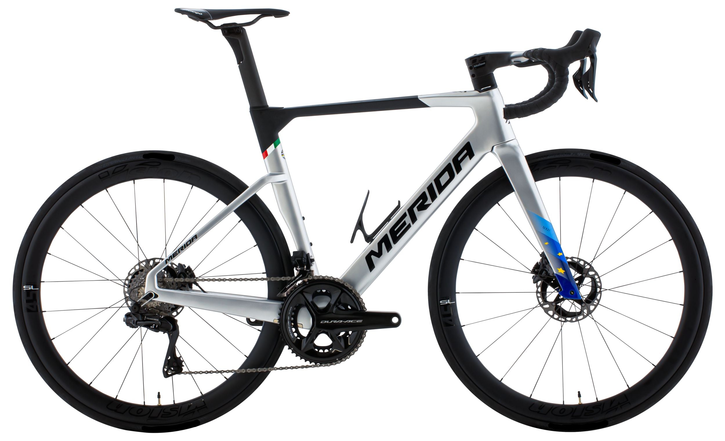 merida rennrad kaufen Merida Reacto Limited Edition Sonny Colbrelli 2023 - Shimano Dura-Ace Di2 2x12sp - Vision Metron 45SL | undefined
