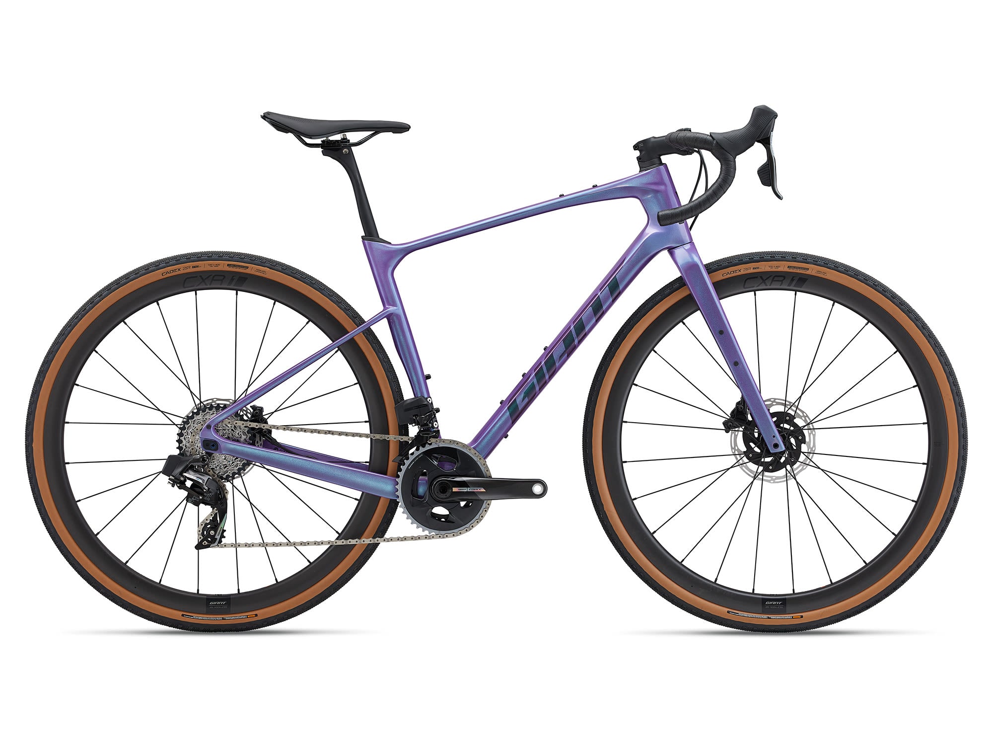 giant gravel bicycles Giant Revolt Advanced Pro 0 2024 - Sram Force AXS 12sp - Giant CXR 1 Carbon | null