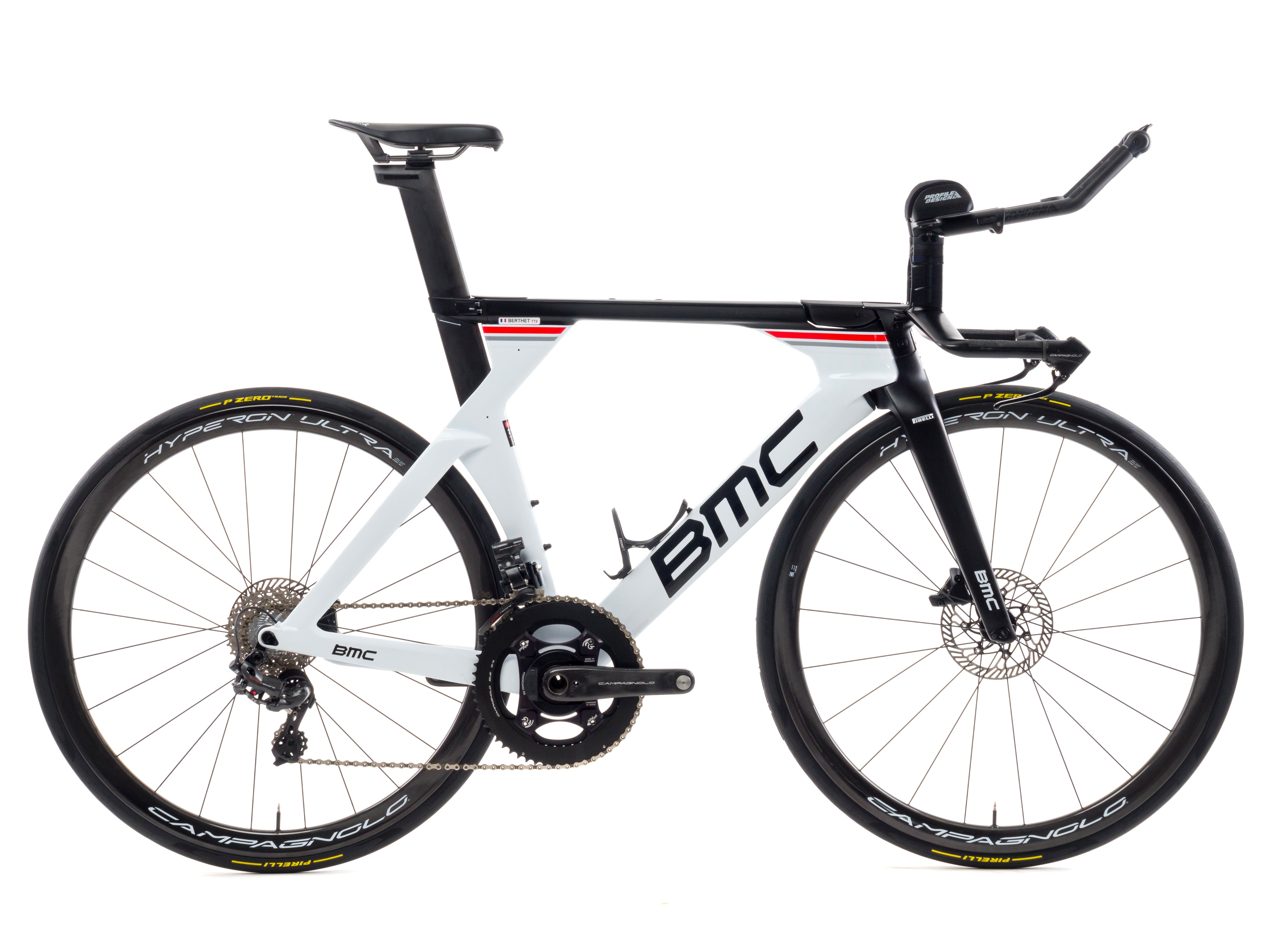 BMC Timemachine TM01 2022 Team AG2R Citroën Berthet 2 taglia ML Campagnolo Super Record EPS Disc 2x12sp