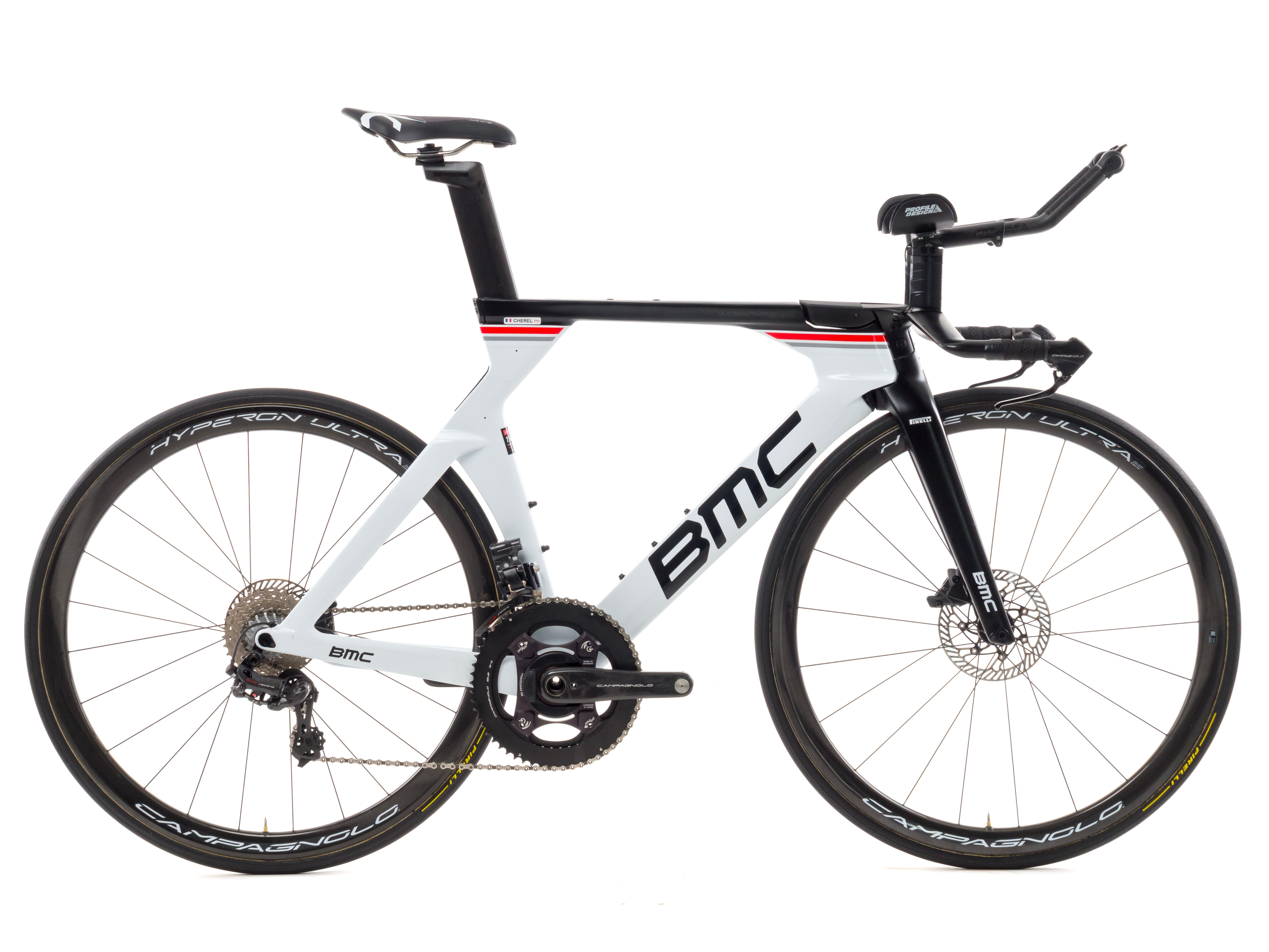 BMC Timemachine TM01 2022 Team AG2R Citroën Cherel 1 size ML Campagnolo Super Record EPS Disc 2x12sp