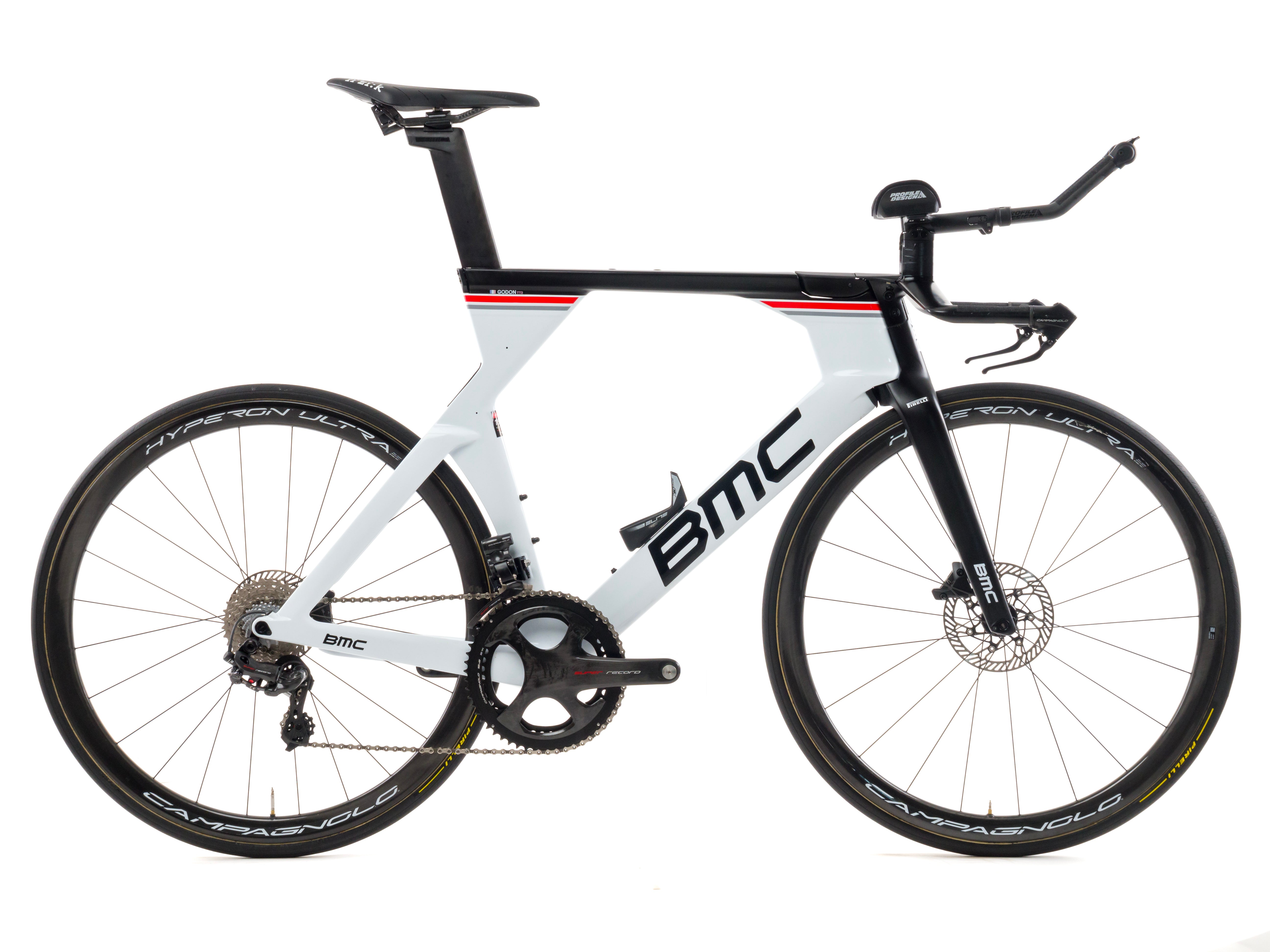 BMC Timemachine TM01 2022 Team AG2R Citroën Godon 2 taglia L Campagnolo Super Record EPS Disc 2x12sp