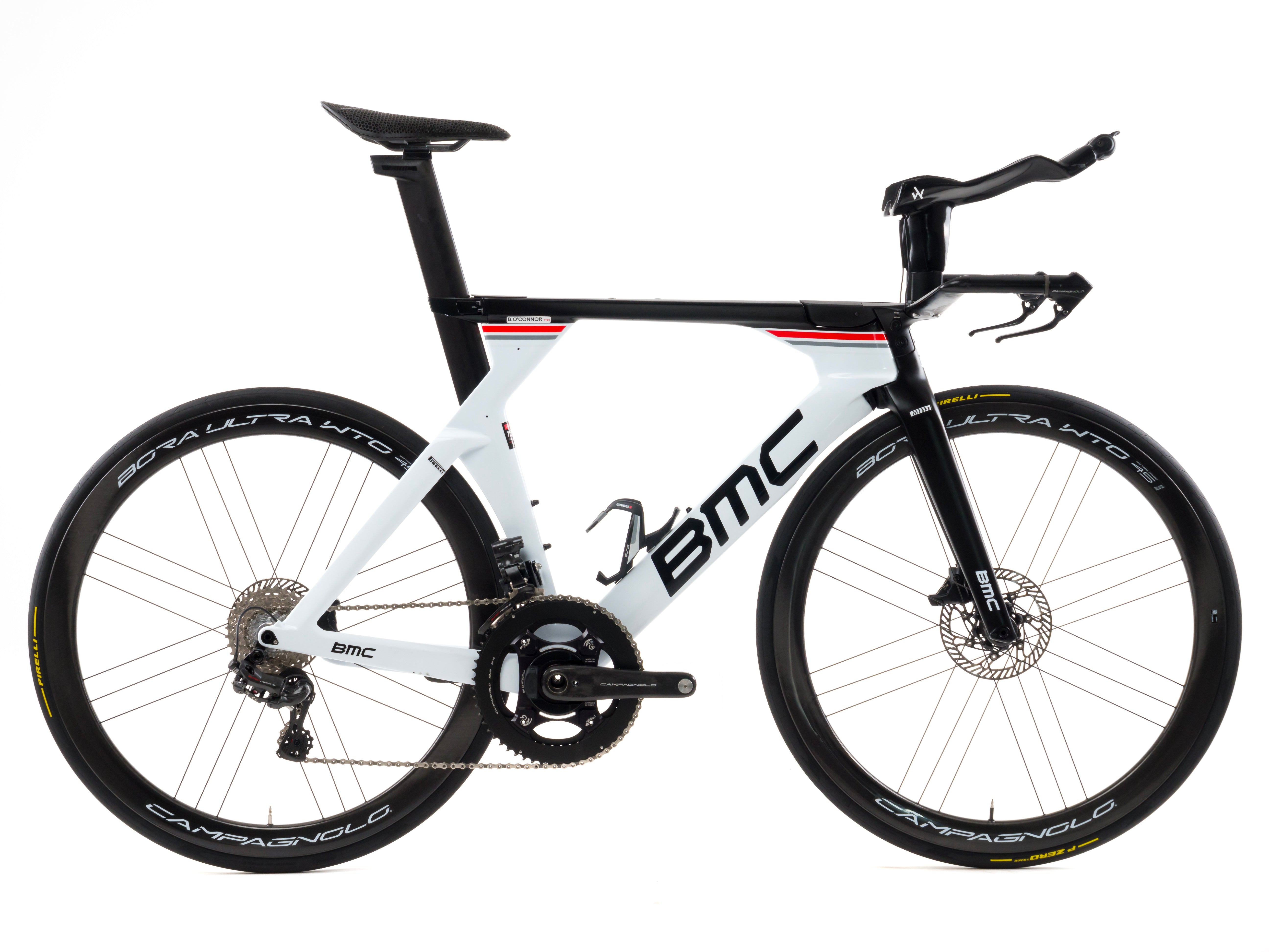 BMC Timemachine TM01 2022 Team AG2R Citroën O' Connor taglia ML Campagnolo Super Record EPS Disc 2x12sp