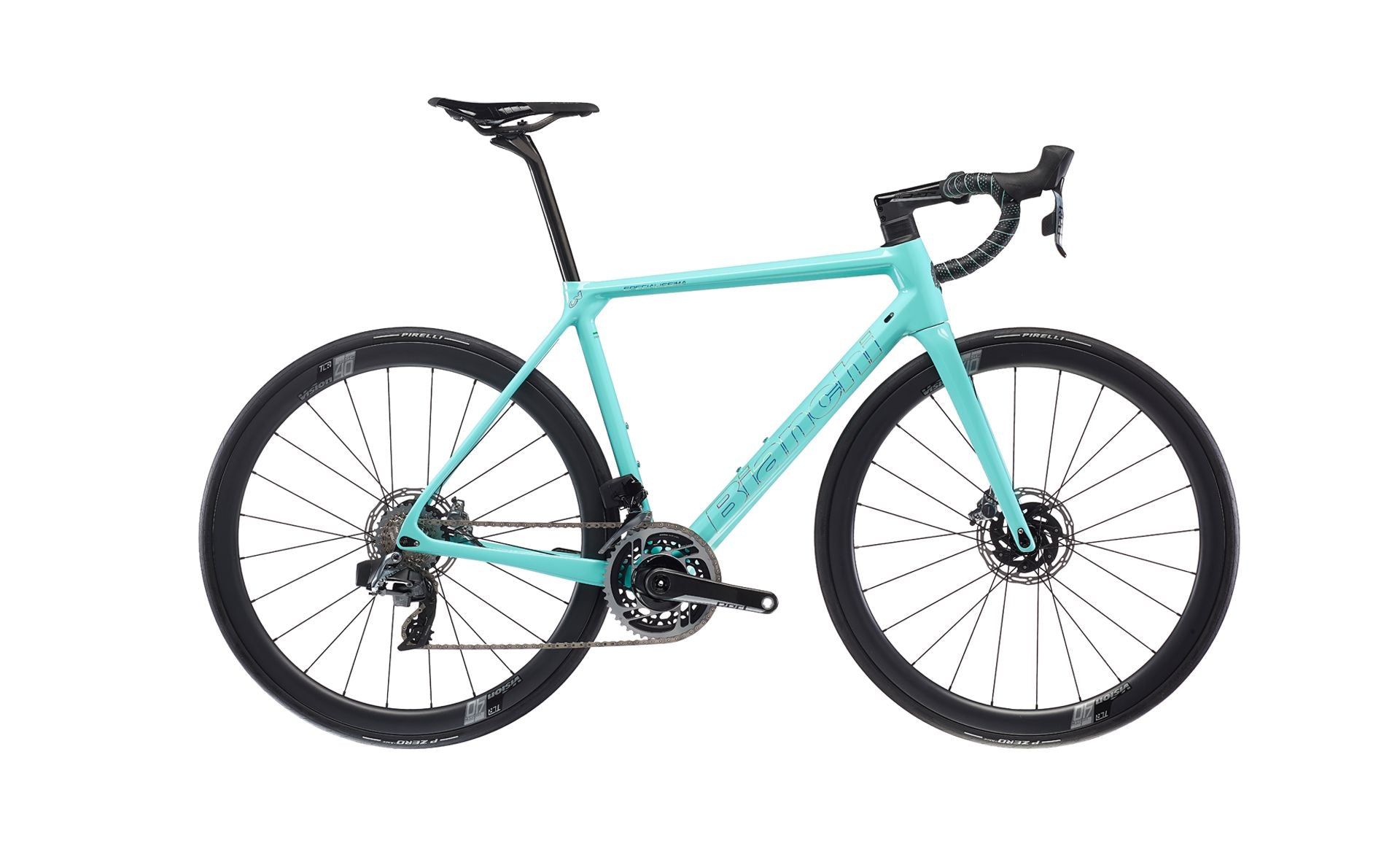 Bianchi Specialissima 2021 - Sram Red eTap AXS 2x12sp - Vision SC40 