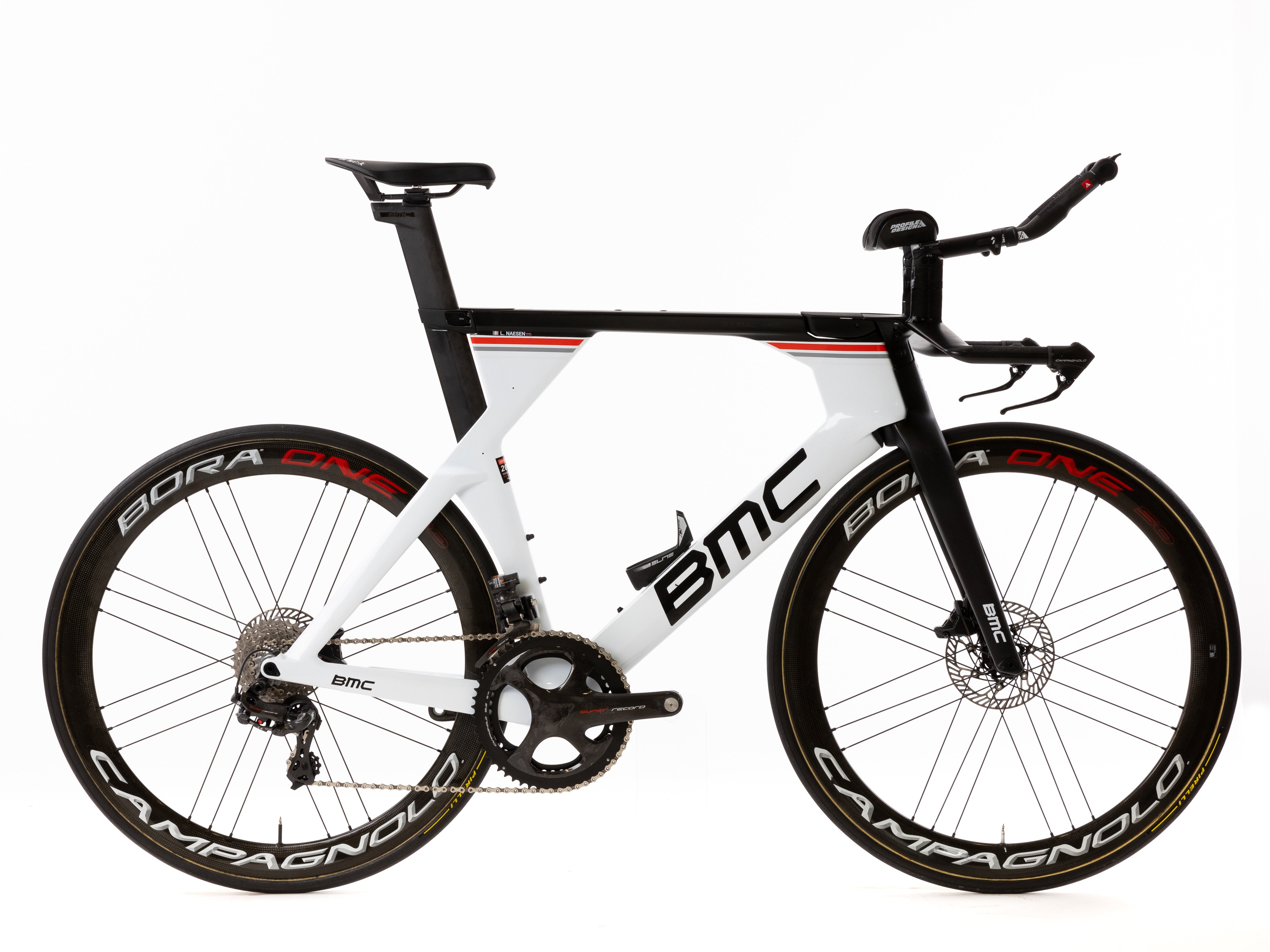 BMC Timemachine TM01 2022 Team AG2R Citroën L. Naesen size L Campagnolo Super Record EPS Disc 2x12sp