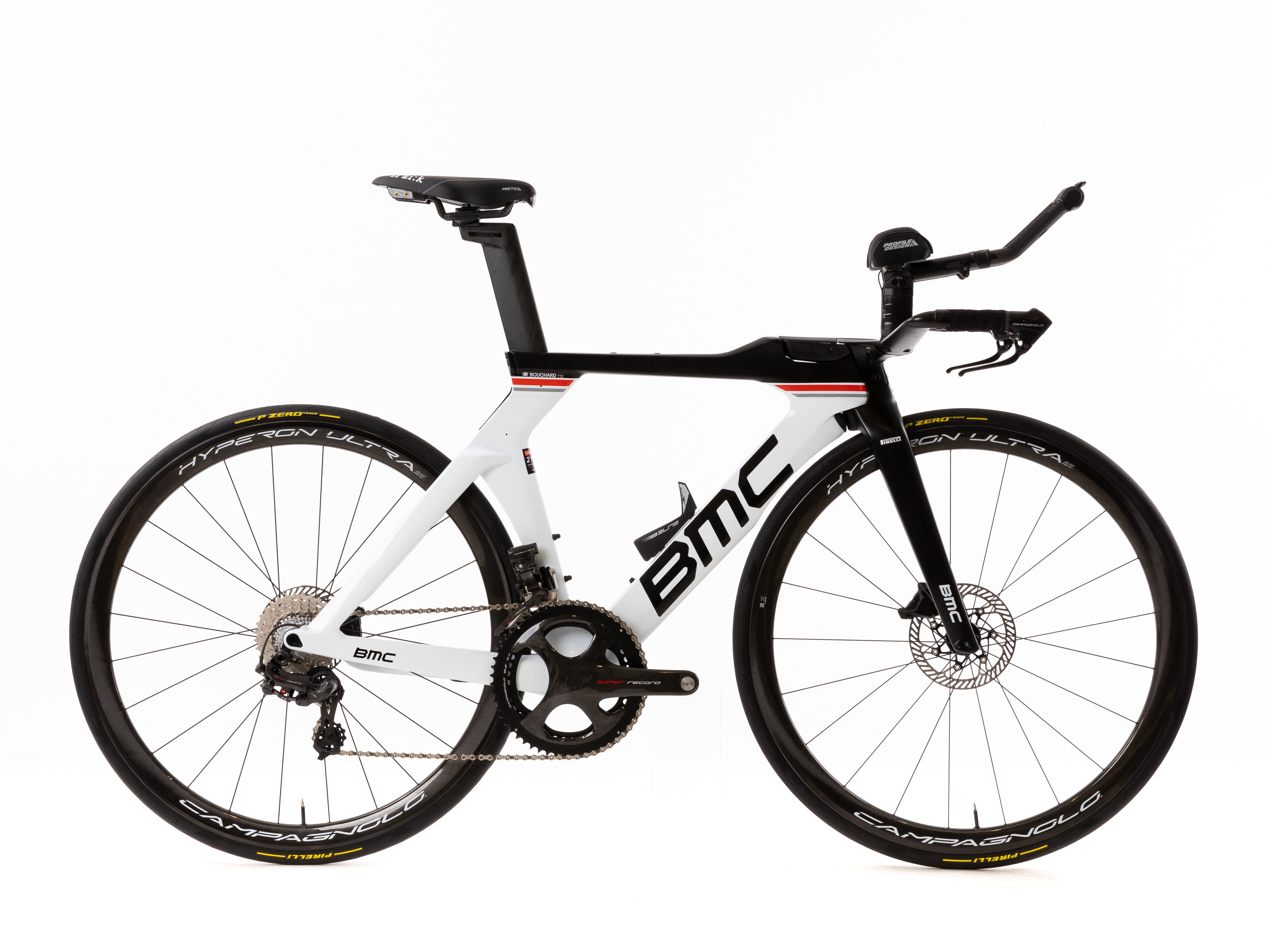 BMC Timemachine TM01 2022 Team AG2R Citroën Bouchard 2 taglia S Campagnolo Super Record EPS Disc 2x12sp