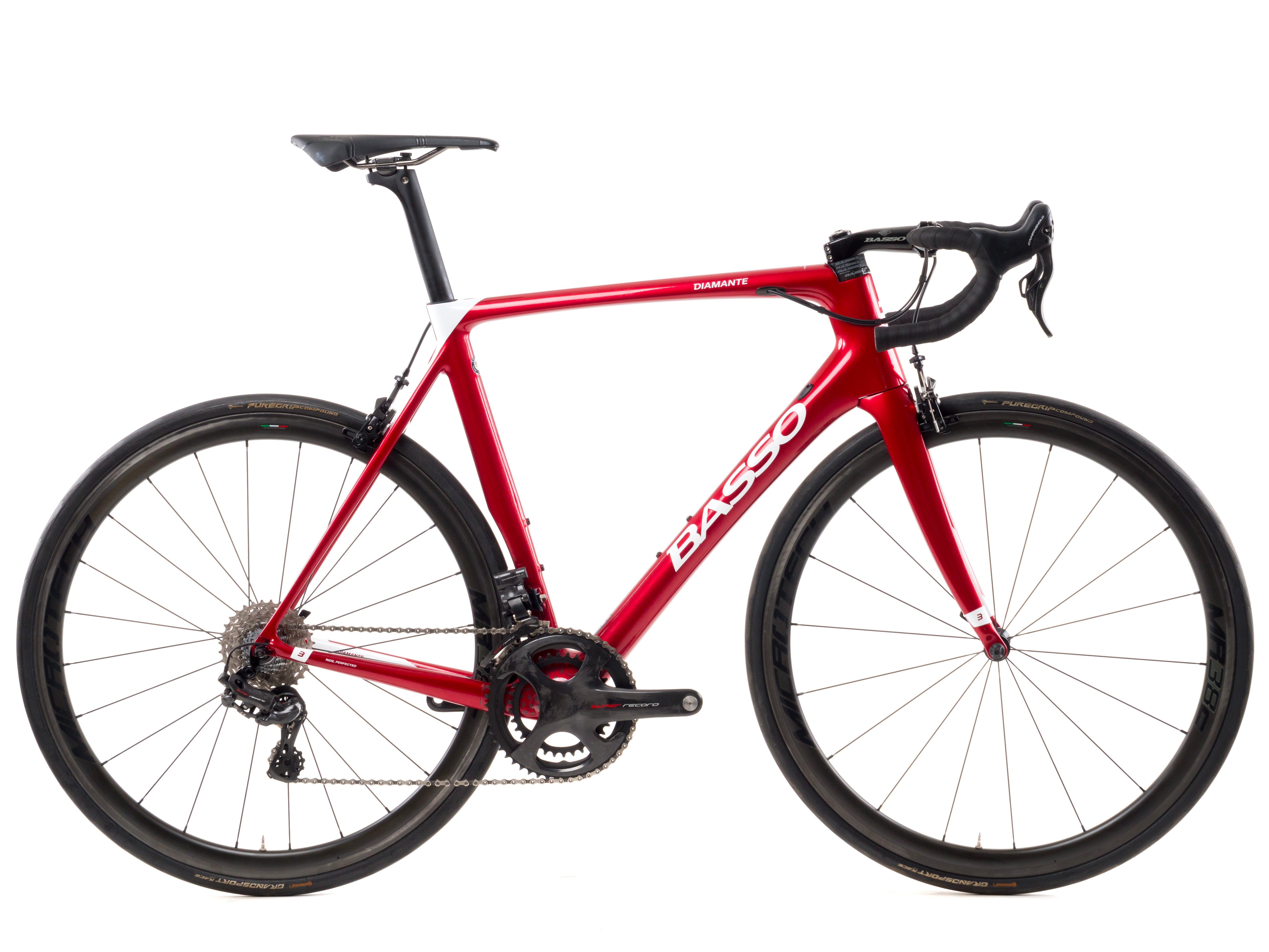 Basso Diamante 2021 size 56 Campagnolo Super Record EPS 2x12s