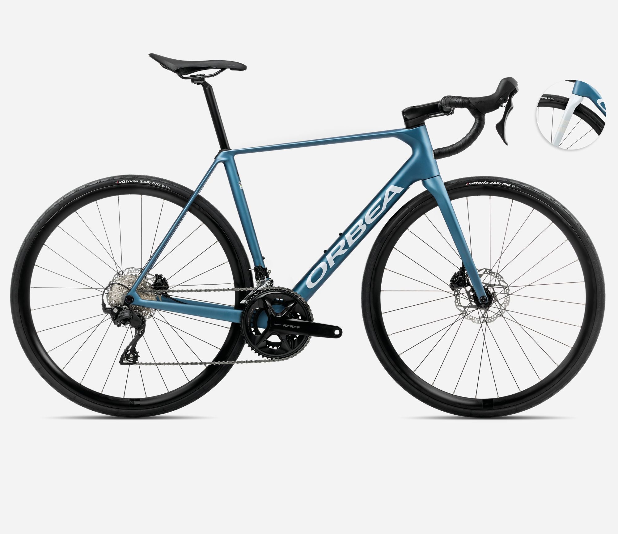 Orbea ORCA M30I 2025 - Shimano 105 Di2 R7150 - OC Road Performance RP31-R, Rise 15, Reach 70, Drop 125