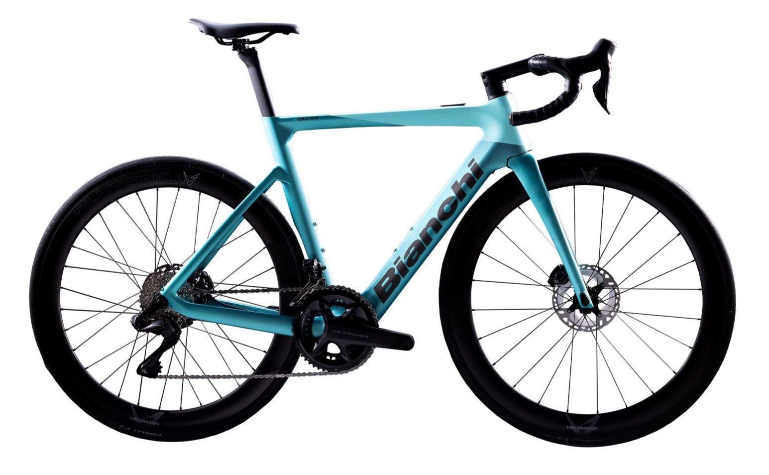 Bianchi e-Oltre 2024 - Shimano 105 12sp - Velomann Plutonium Carbon