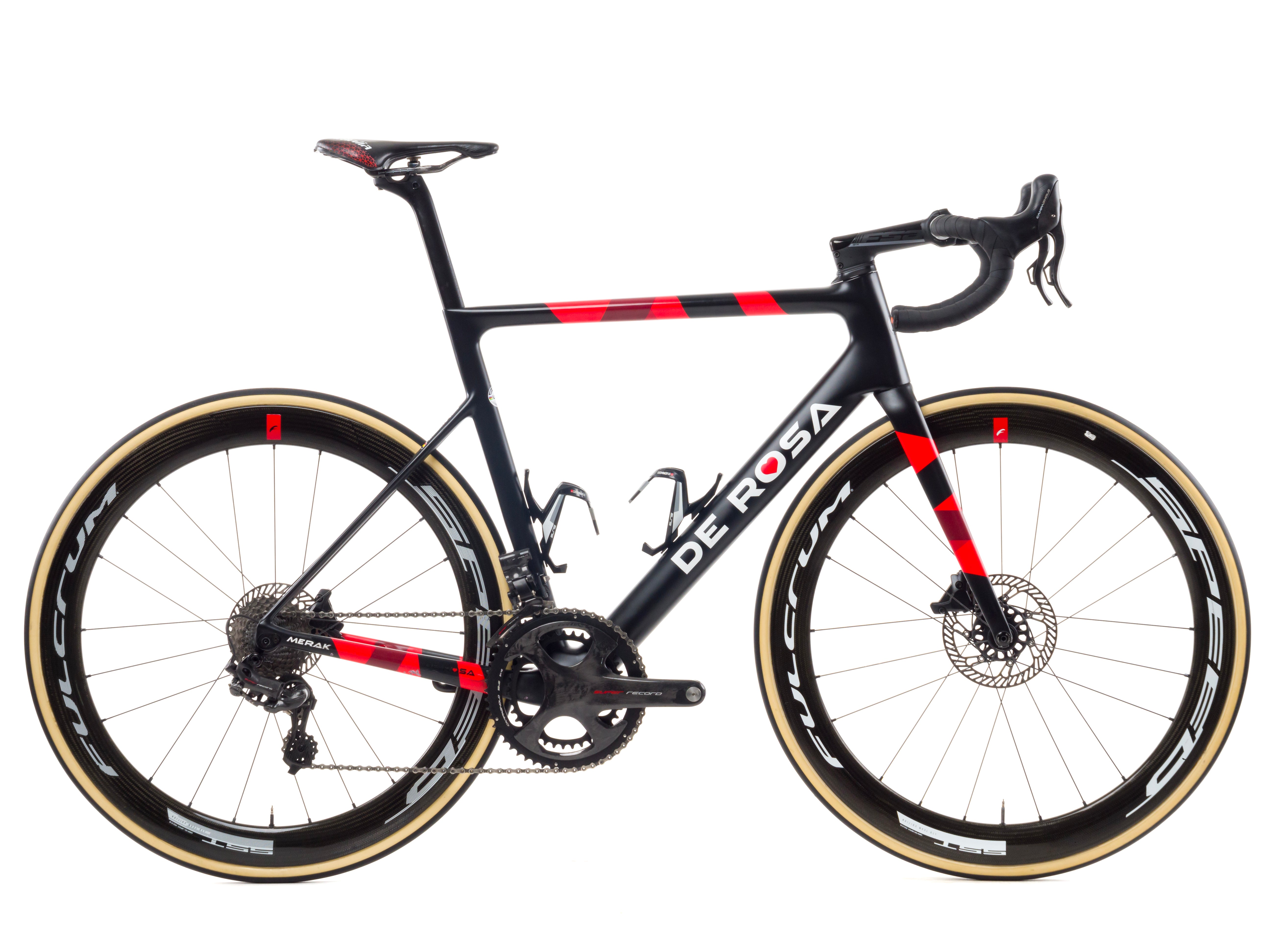 De Rosa Merak 2022 Team Cofidis J. Wallays size 54 Campagnolo Super Record EPS 2x12sp