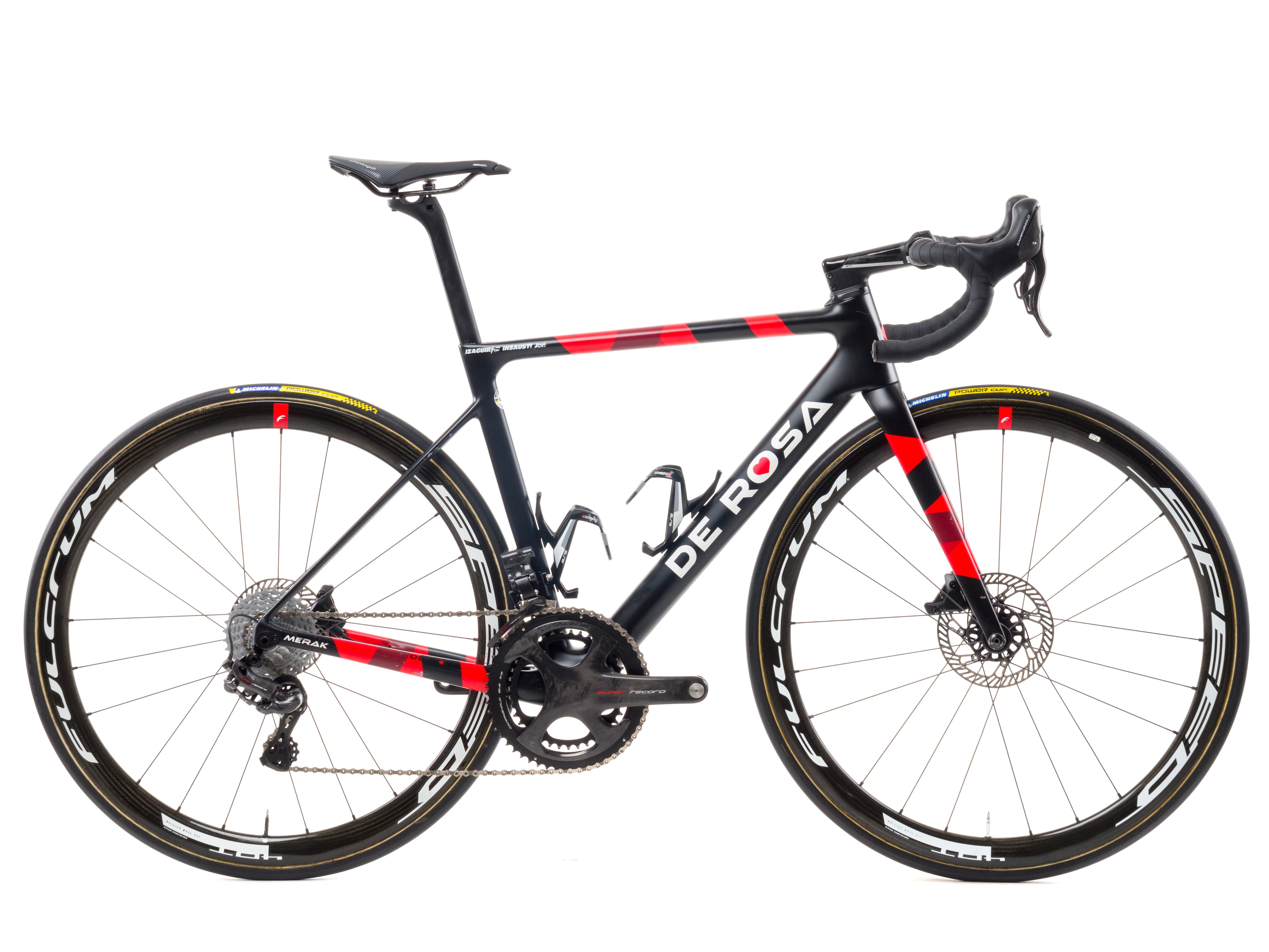 De Rosa Merak 2022 Team Cofidis J. Izaguirre Insausti size 48 Campagnolo Super Record EPS 2x12sp