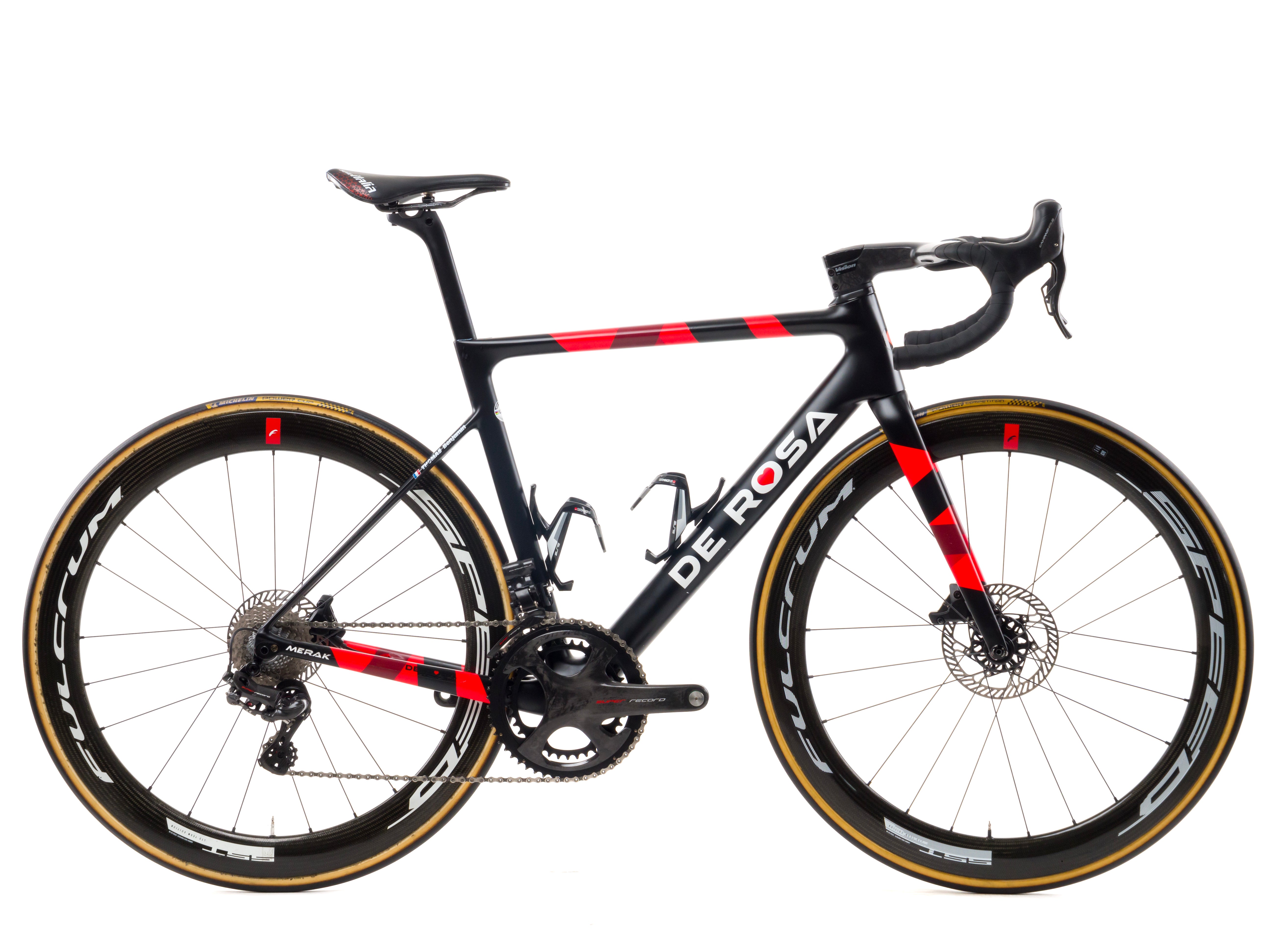 De Rosa Merak 2022 Team Cofidis B. Thomas 2 taglia 50 Campagnolo Super Record EPS 2x12sp