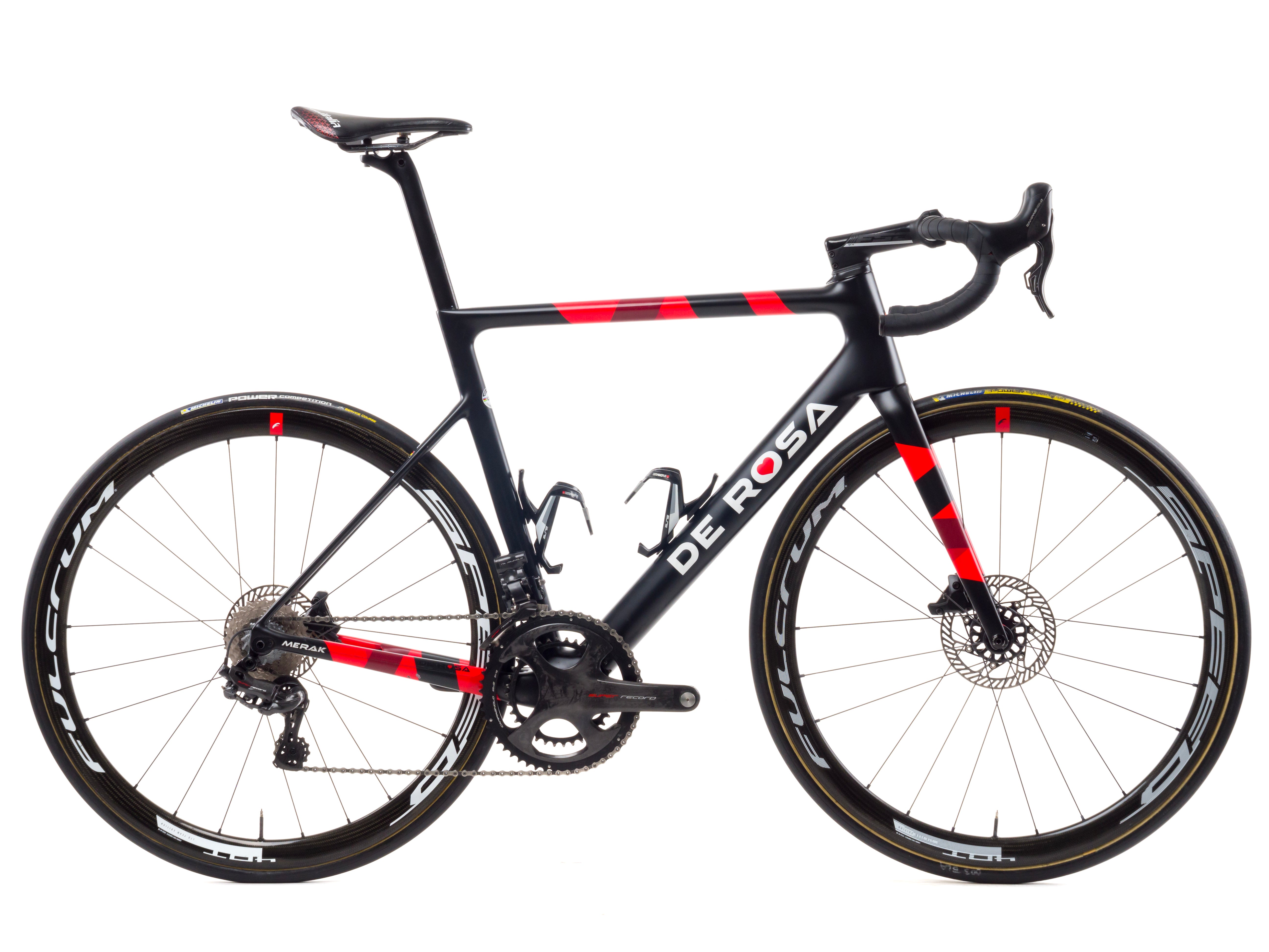 De Rosa Merak 2022 Team Cofidis S. Armee taglia 54 Campagnolo Super Record EPS 2x12sp